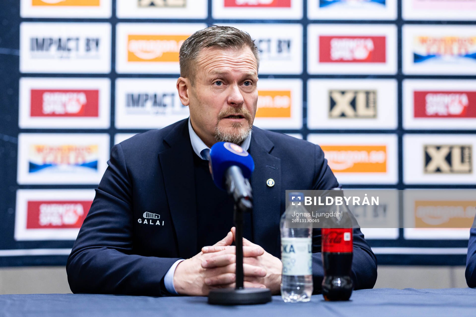 Växjös assisterande tränare Joakim Fagervall på