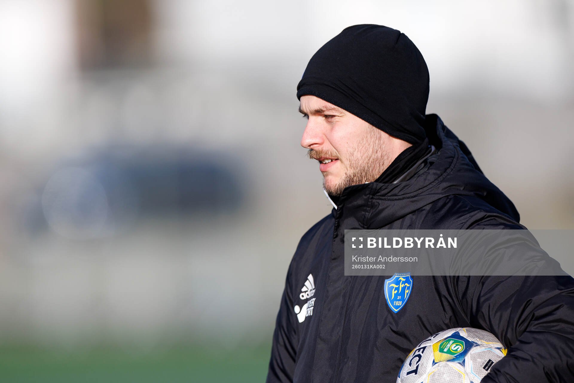 Falkenbergs målvakt Anton Andersson