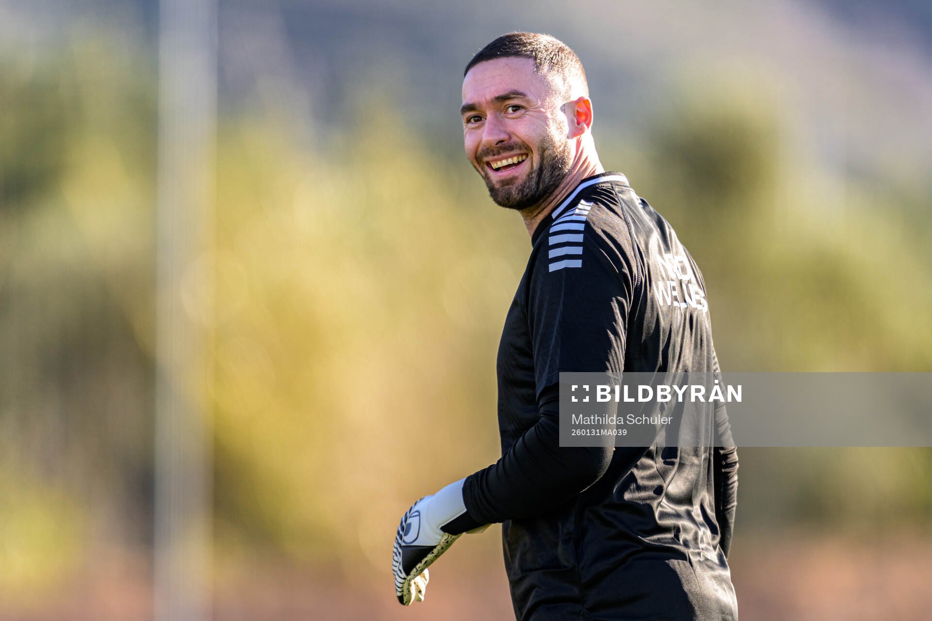 Målvakt Mergim Krasniqi