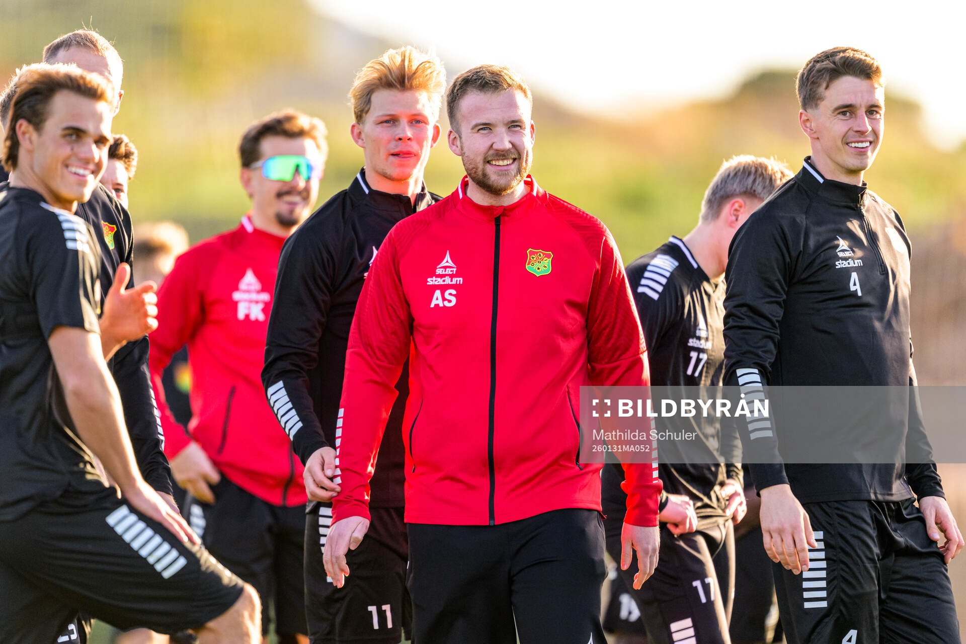 Assisterande tränare Alexander Severin och Oskar Ågren