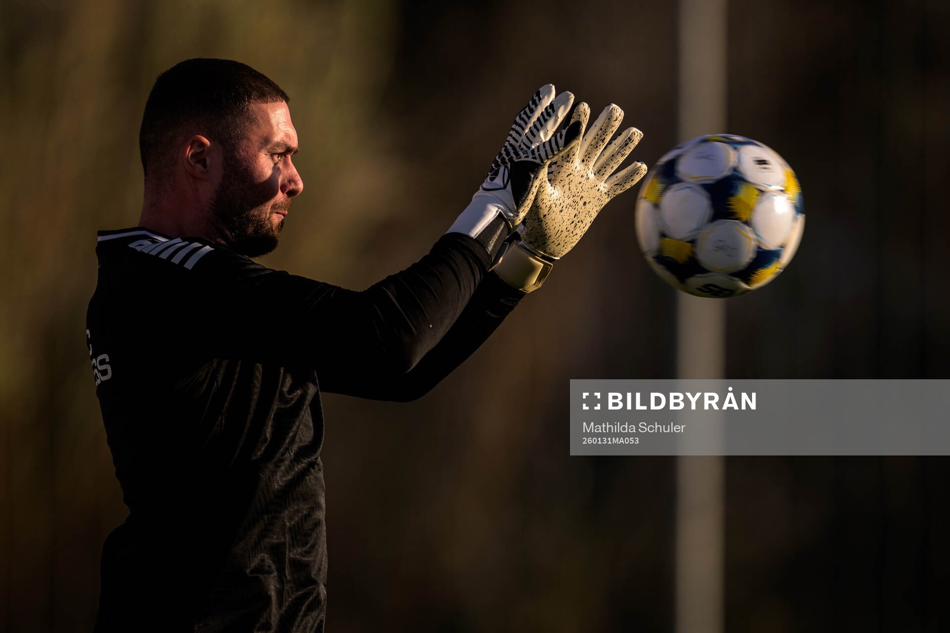 Målvakt Mergim Krasniqi