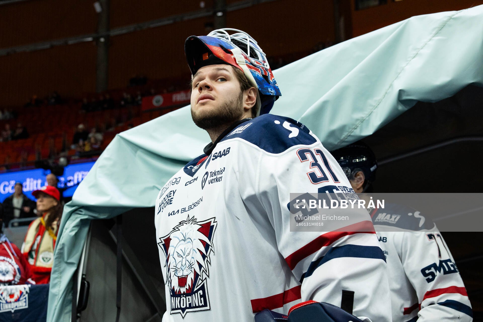 Linköpings målvakt Jesper Myrenberg