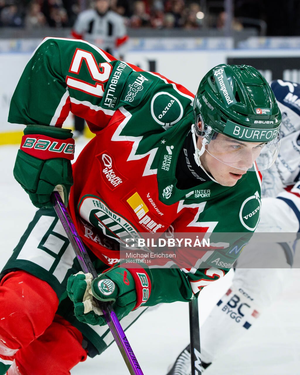 Frölundas Jere Innala och Linköpings Markus Ljungh