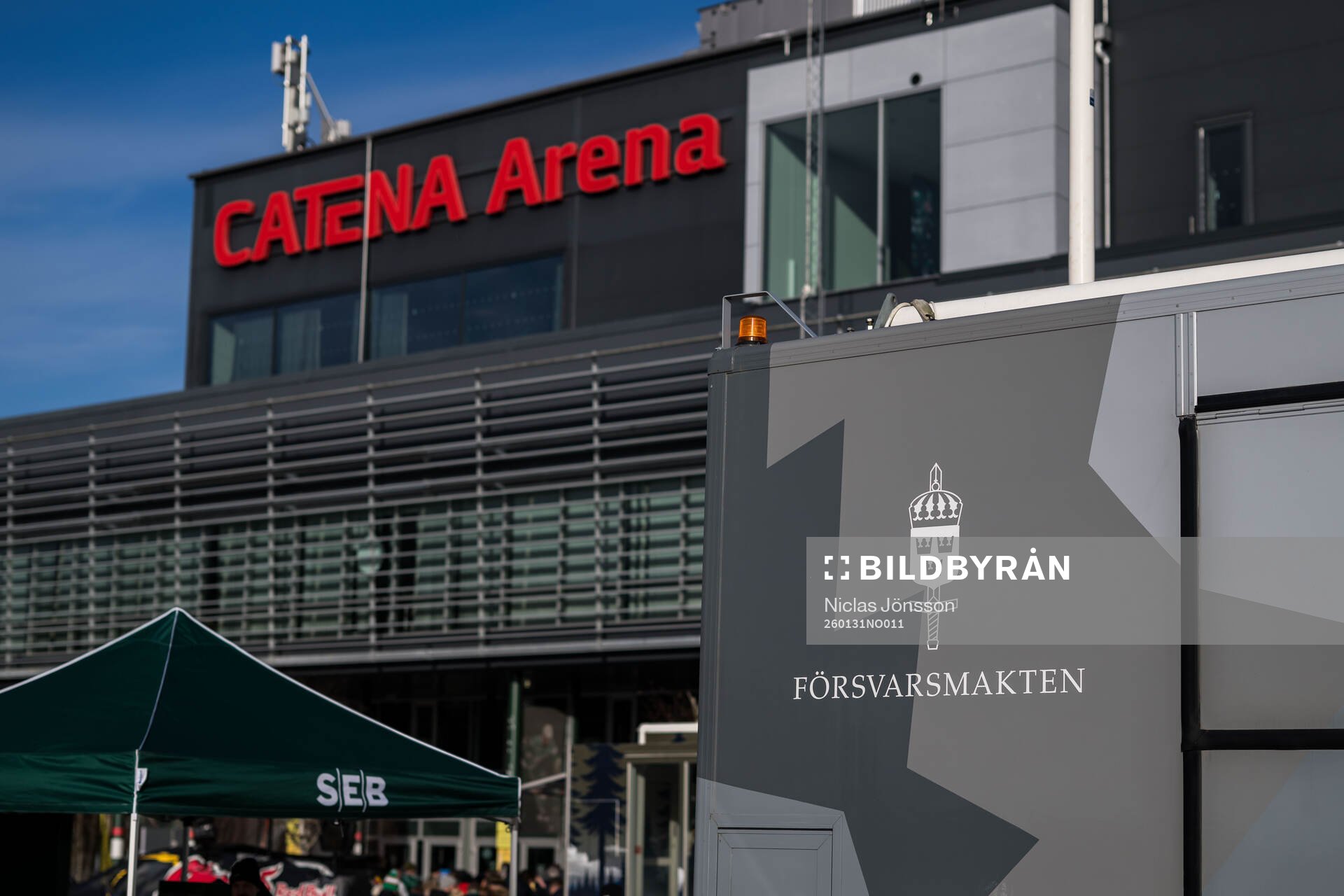 under ishockeymatchen i SHL mellan Rögle och Timrå