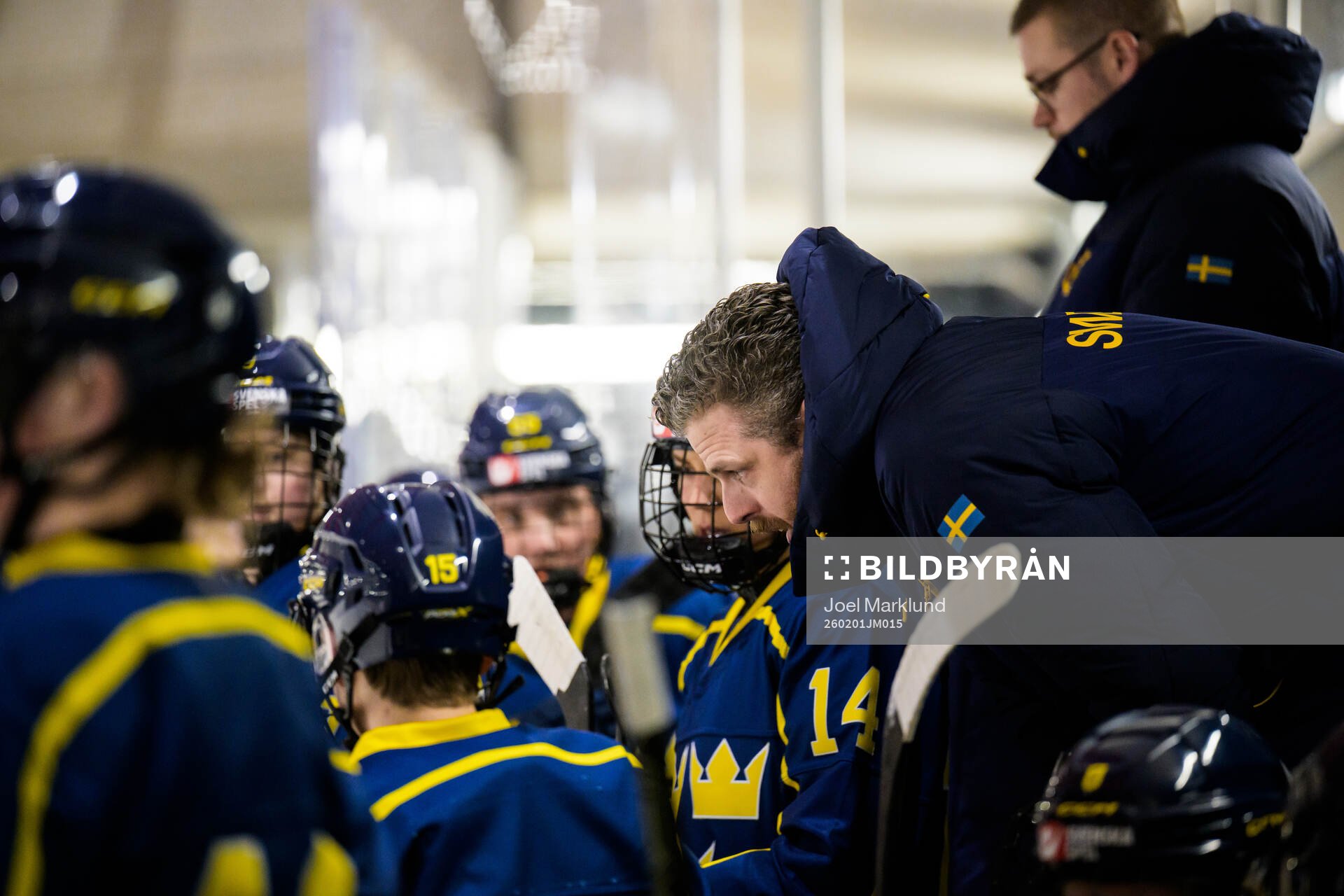 Head coach Ulf Lundberg of Sweden at a women's