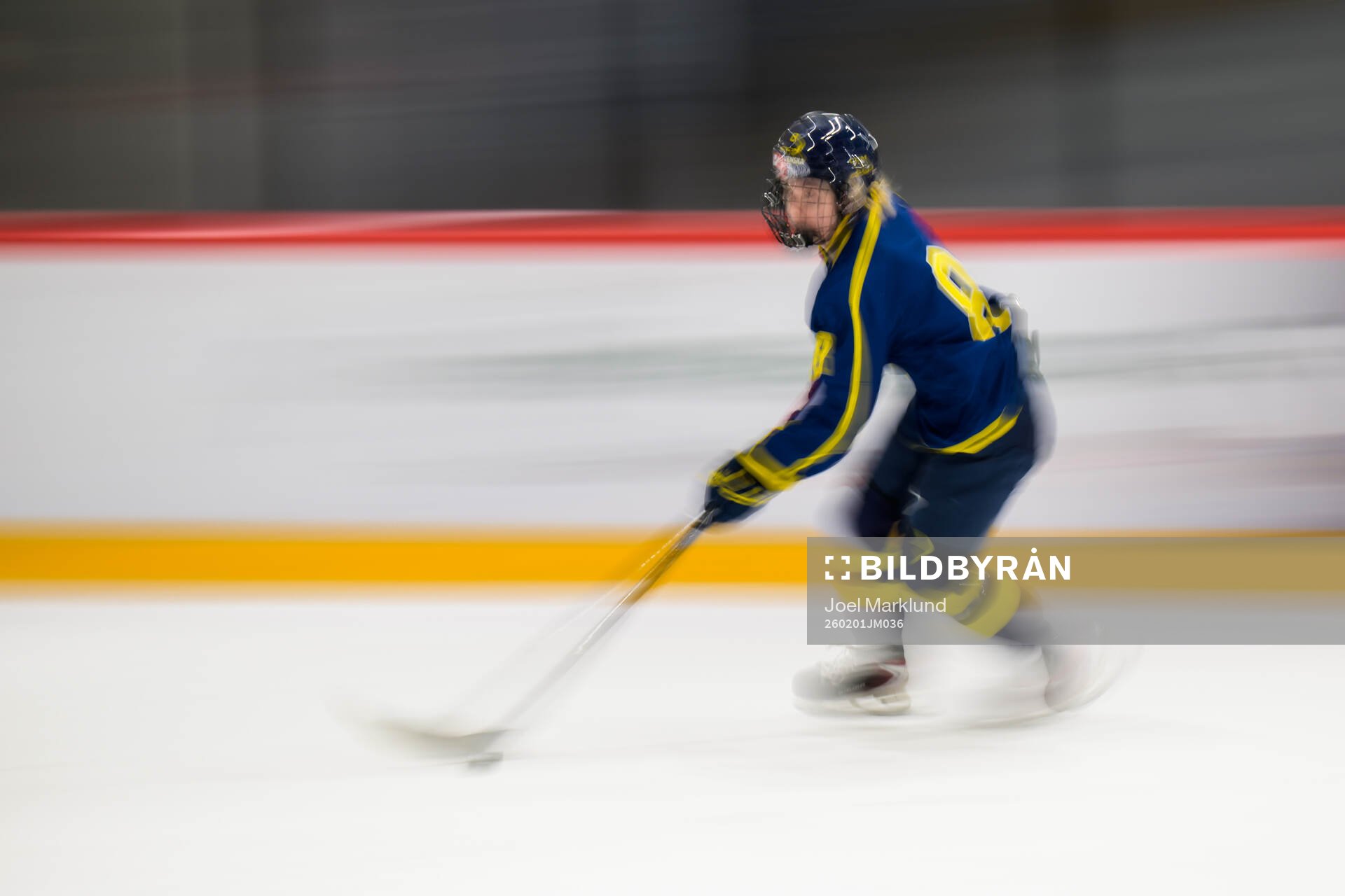 Hilda Svensson of Sweden in a women's international