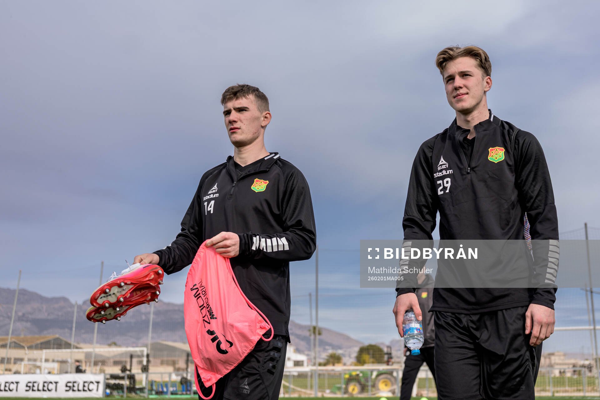 Filip Gustafsson and Daniel Bengtsson of GAIS
