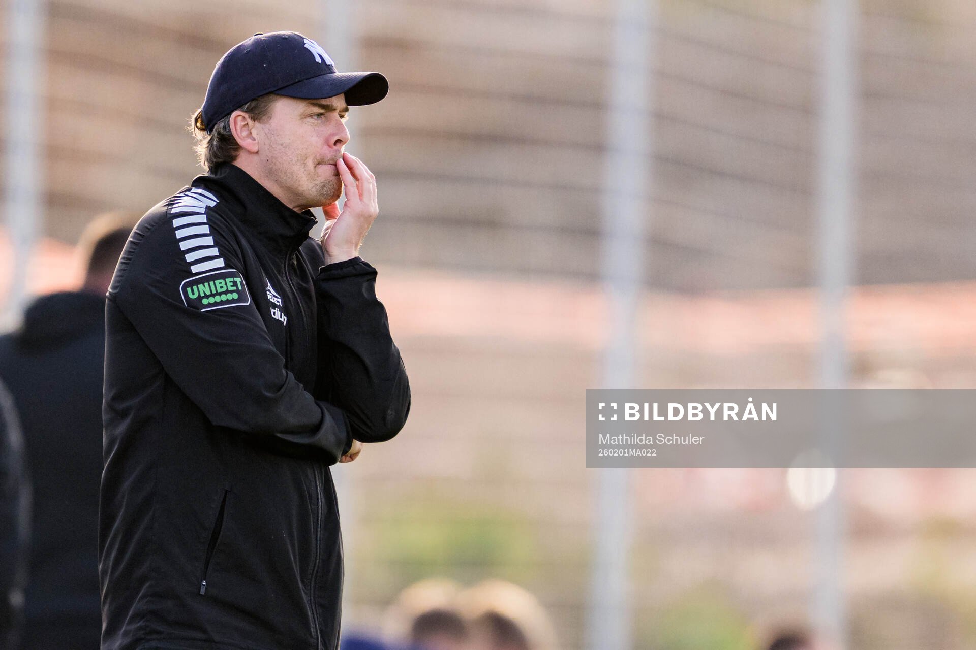 Coach Fredrik Holmberg of GAIS