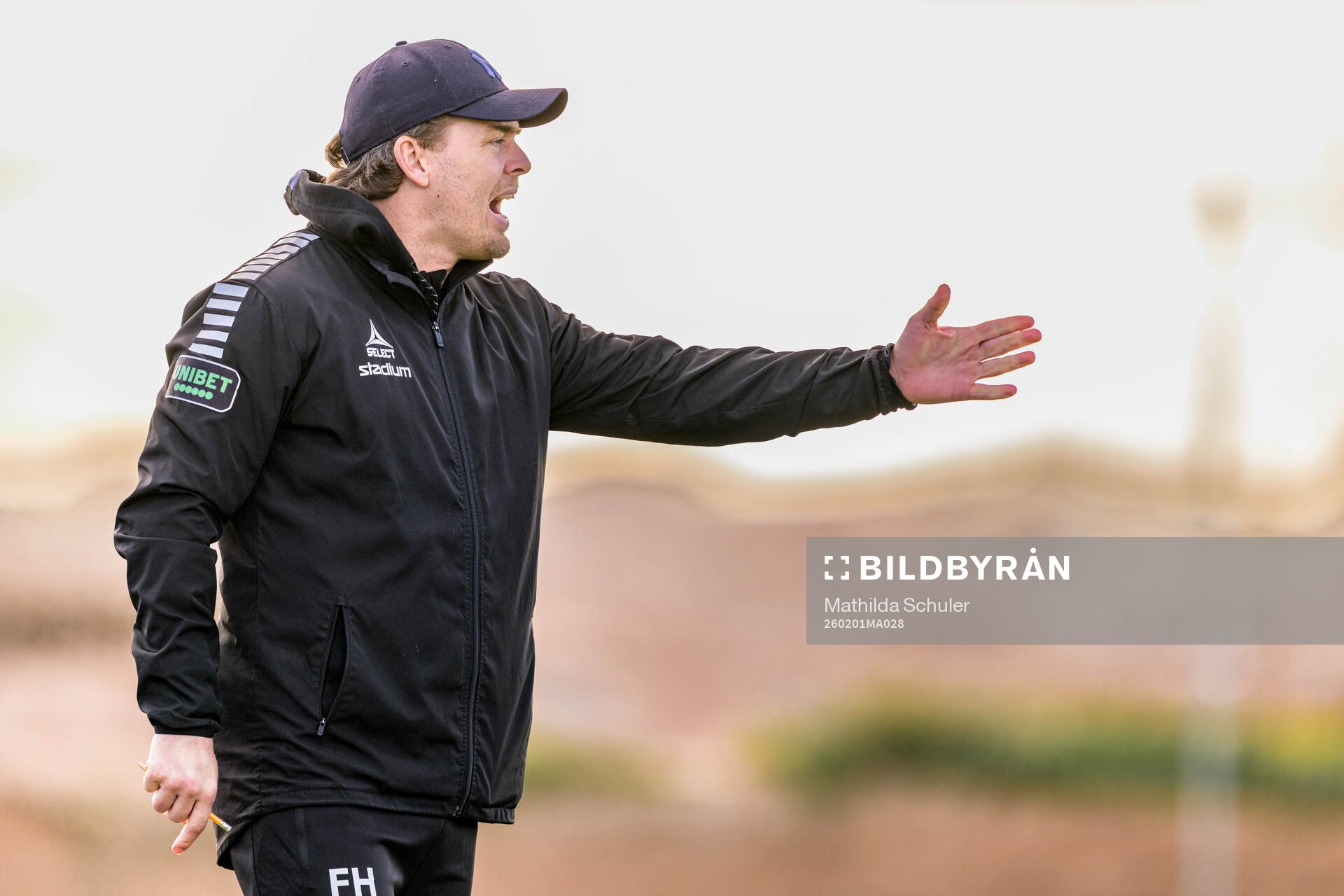 Coach Fredrik Holmberg of GAIS