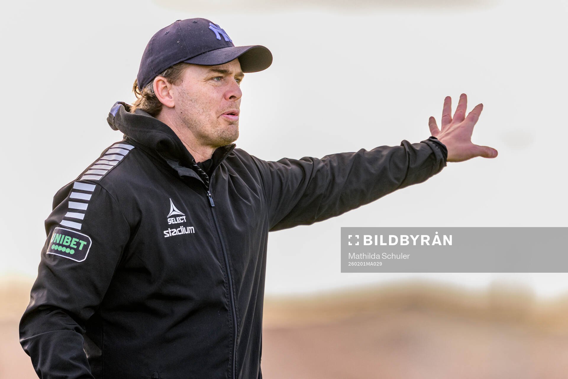 Coach Fredrik Holmberg of GAIS