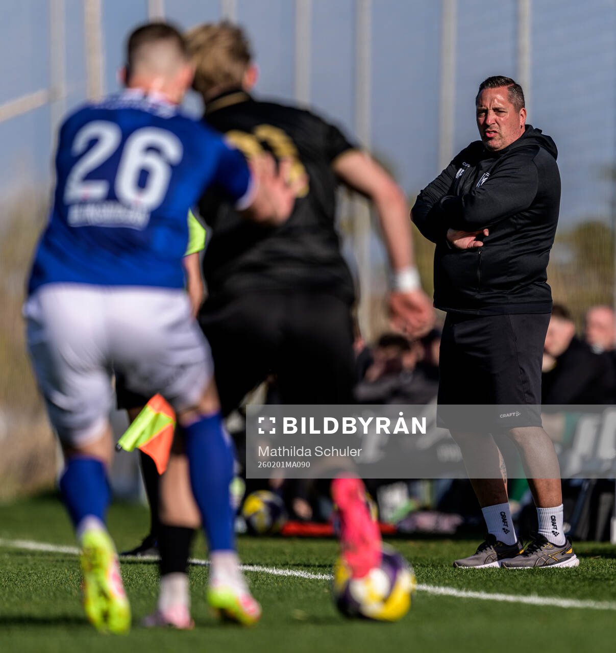 Coach Magnus Powell of Klaksvik