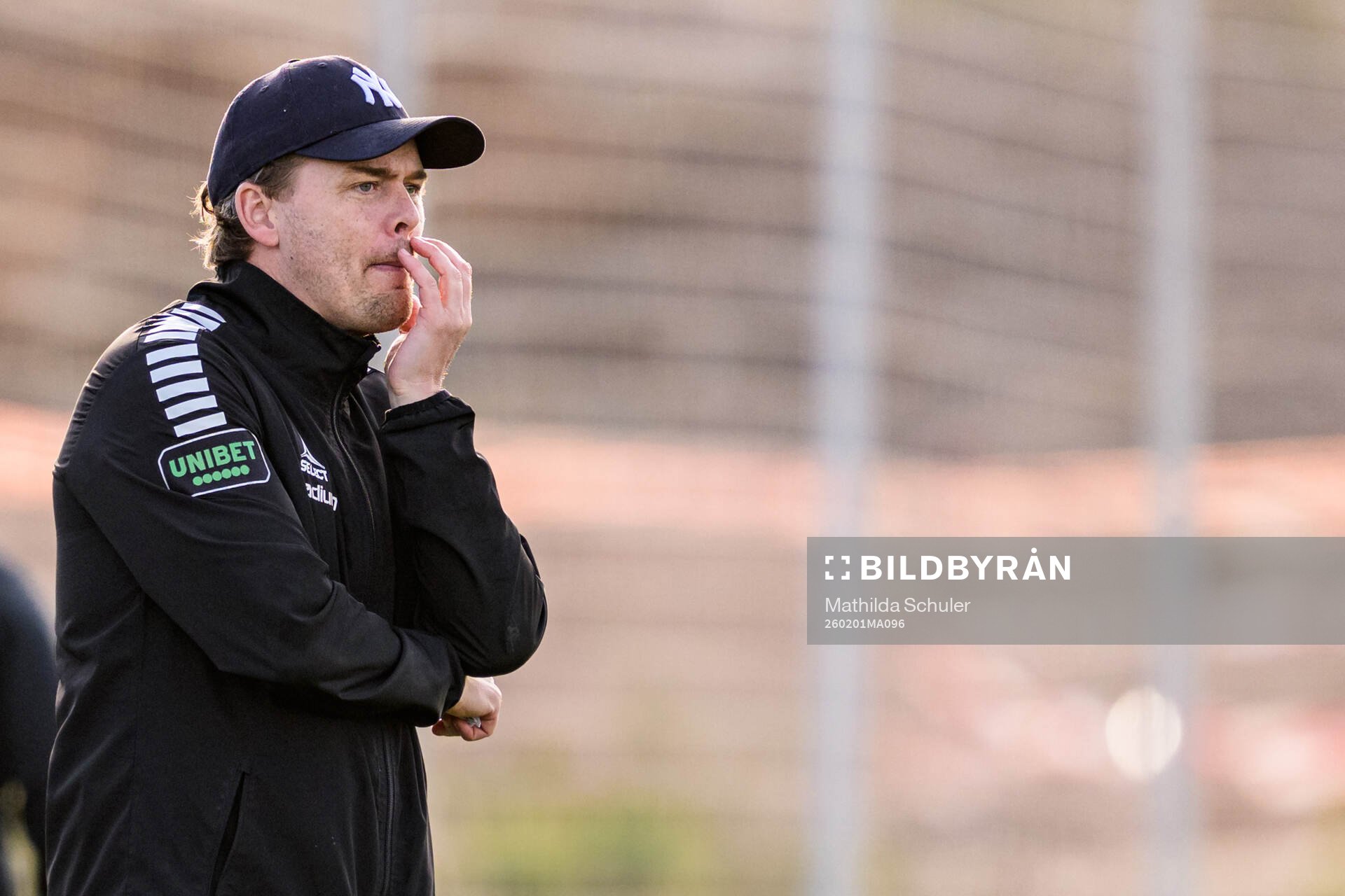 Coach Fredrik Holmberg of GAIS