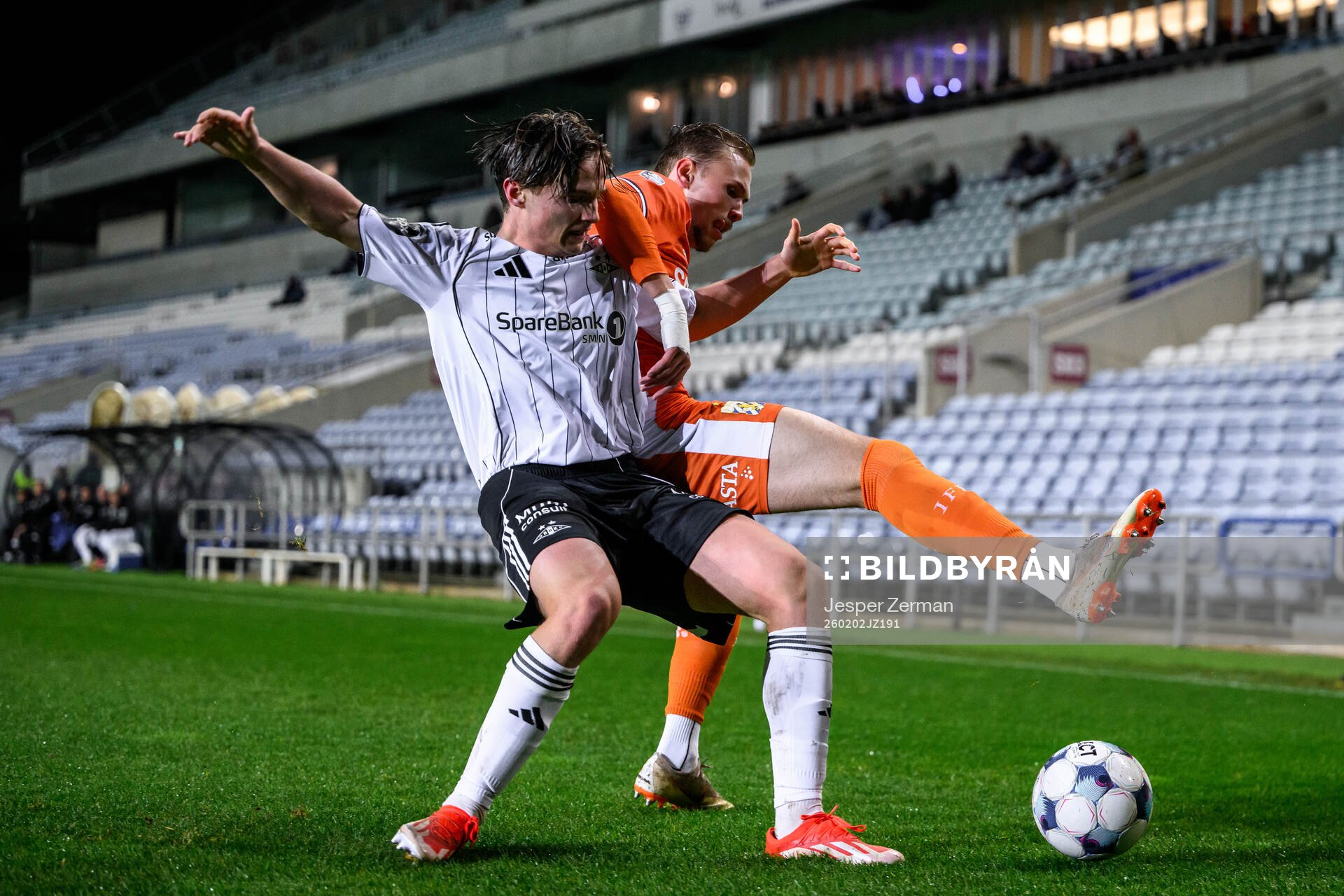 Ulrik Hald-Hernes of Rosenborg and Vilmer Tyrén of IFK