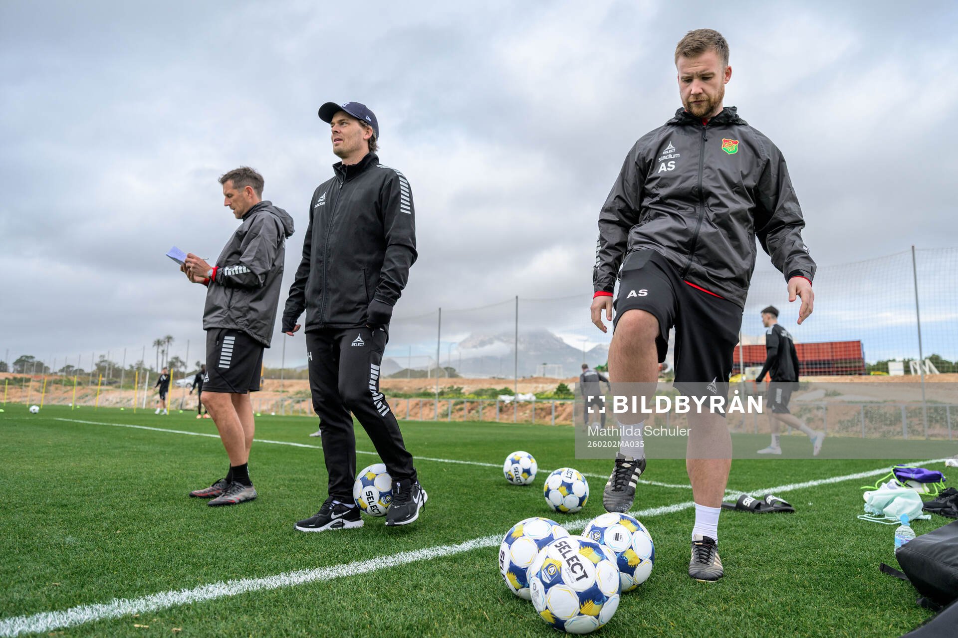 Assisterande tränare Kenneth Gustafsson, tränare Fredrik