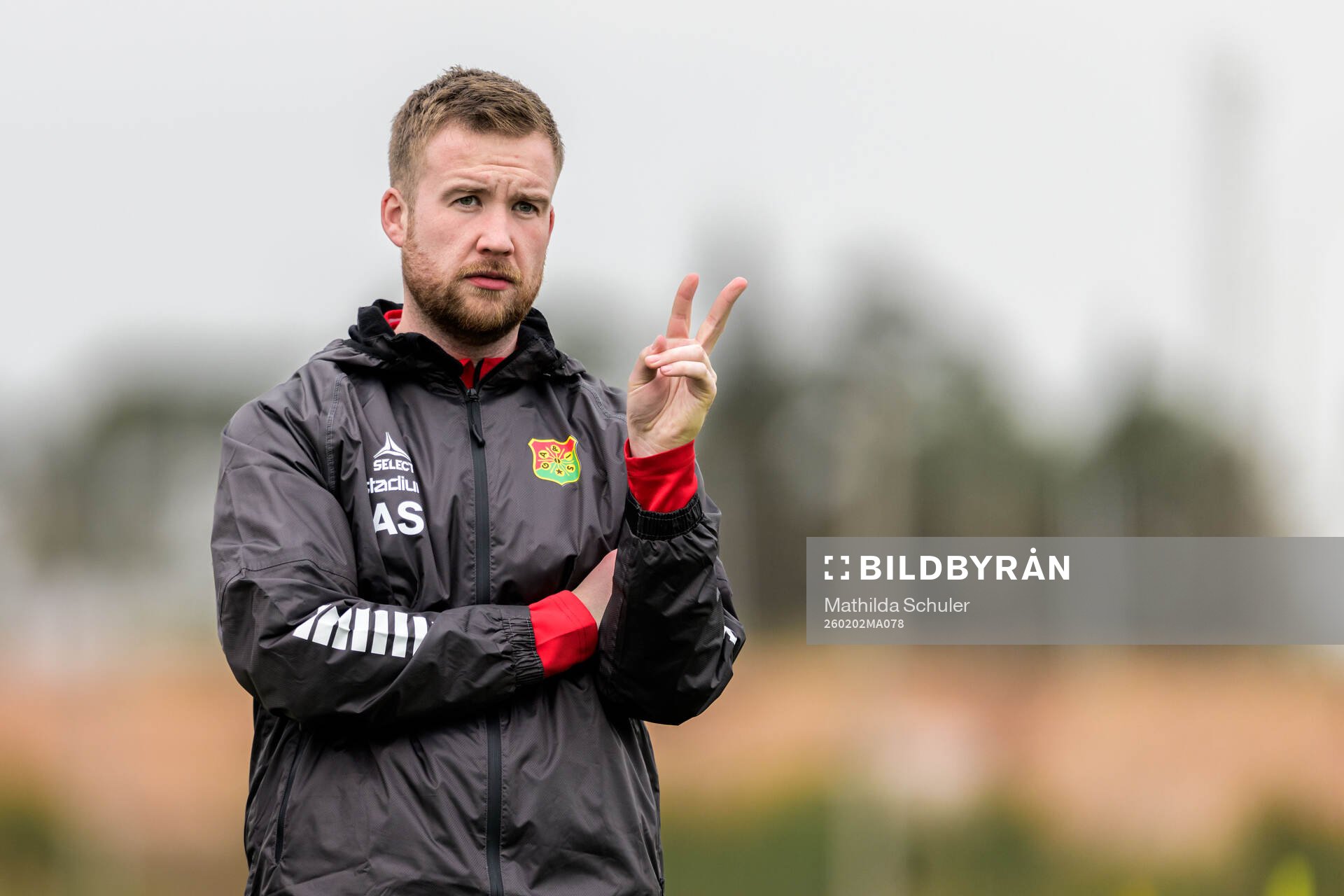 Assisterande tränare Alexander Severin