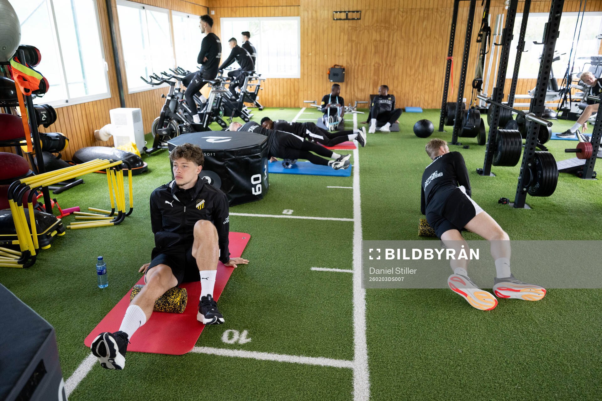 Gustav Lindgren i gymmet