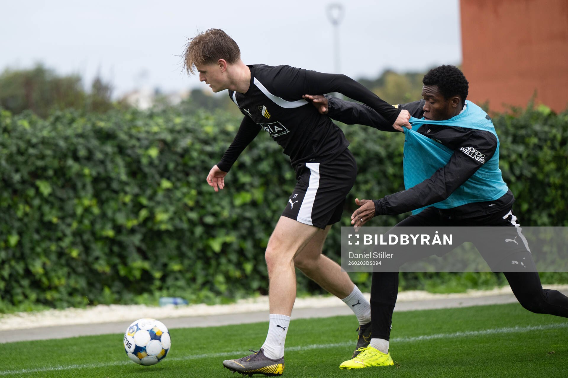 Ben Engdahl och  Abdoulaye Doumbia