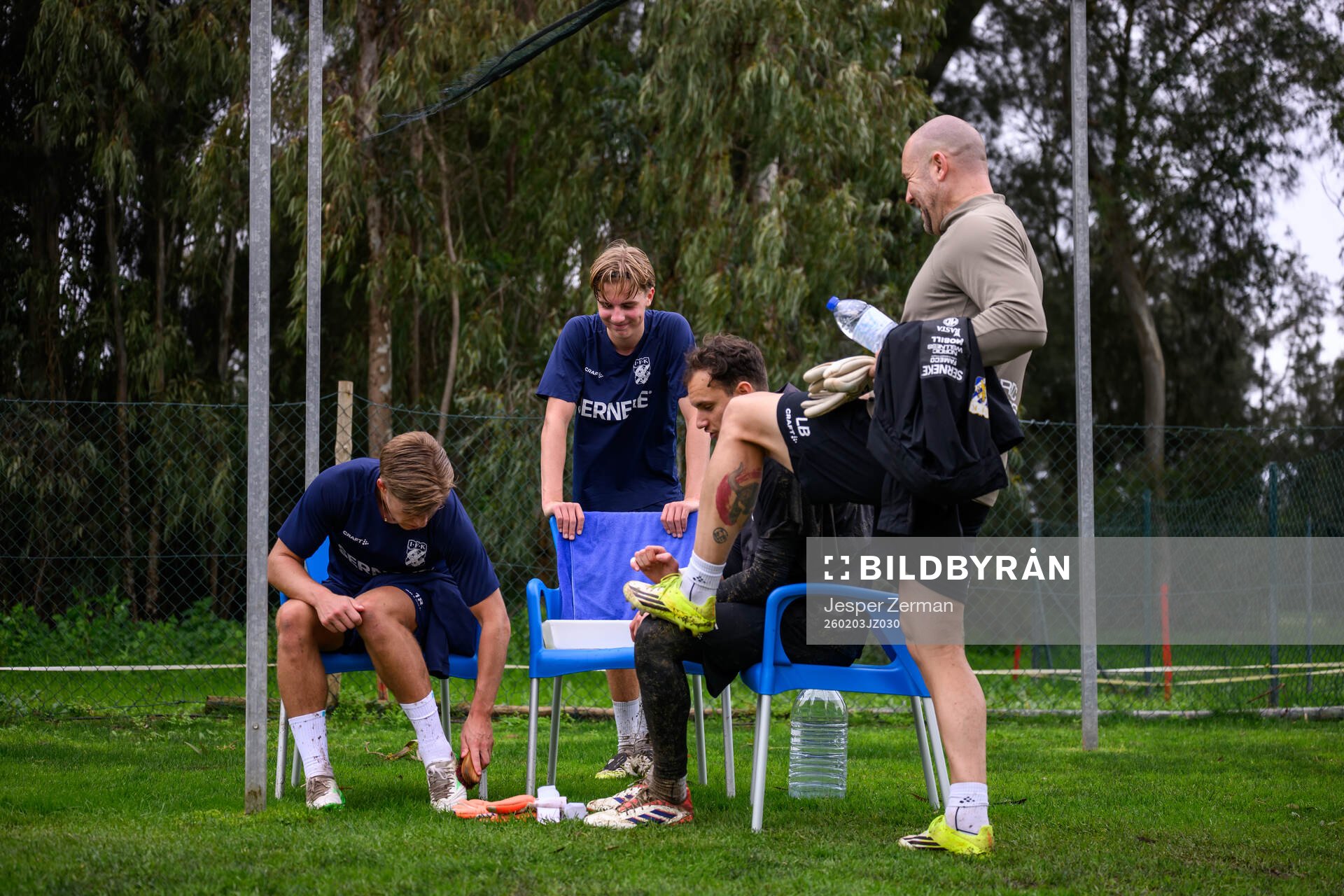 IFK Göteborgs Felix Eriksson, Oliver Månsson, målvakt