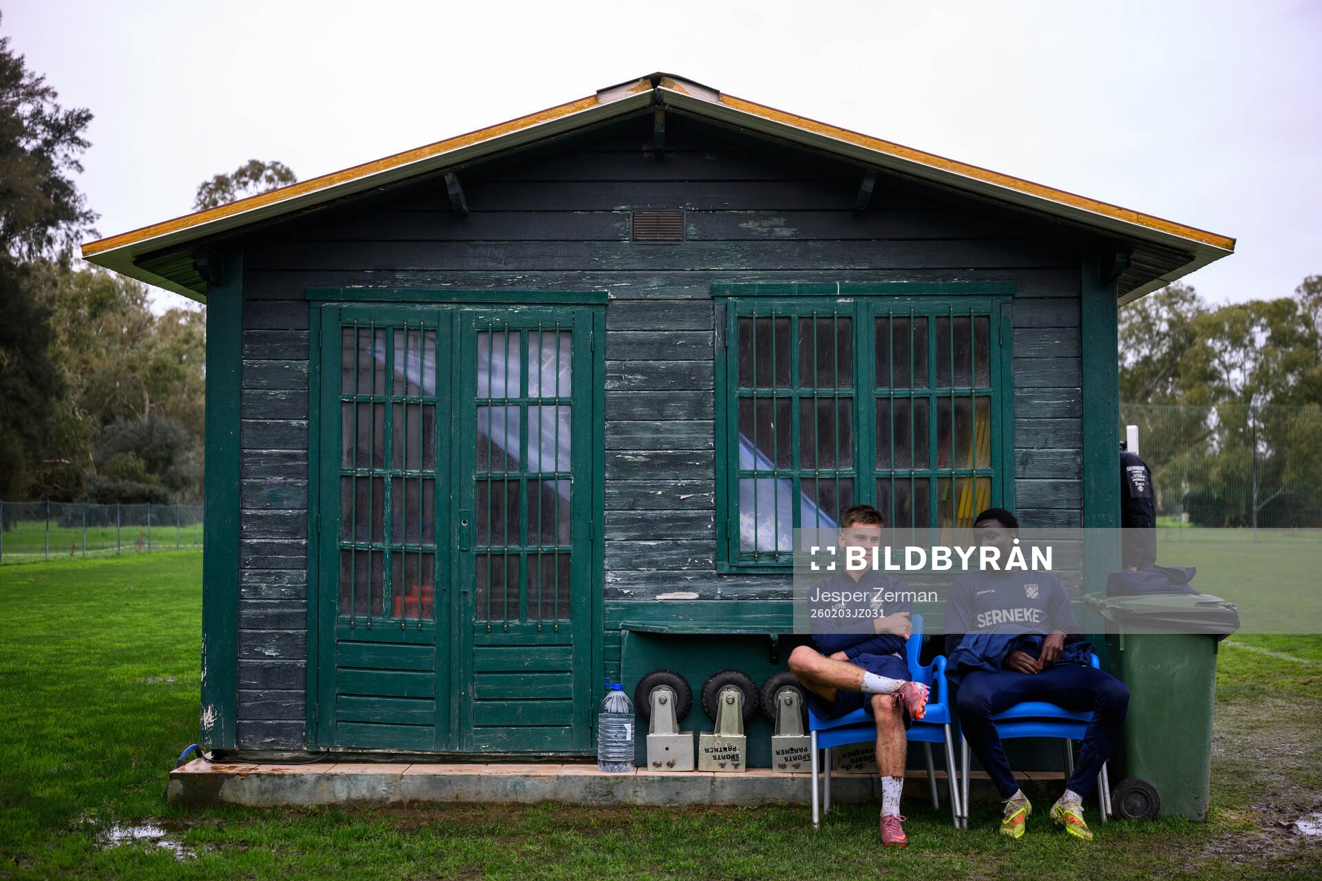 IFK Göteborgs Leo Radakovic och Imam Jagne