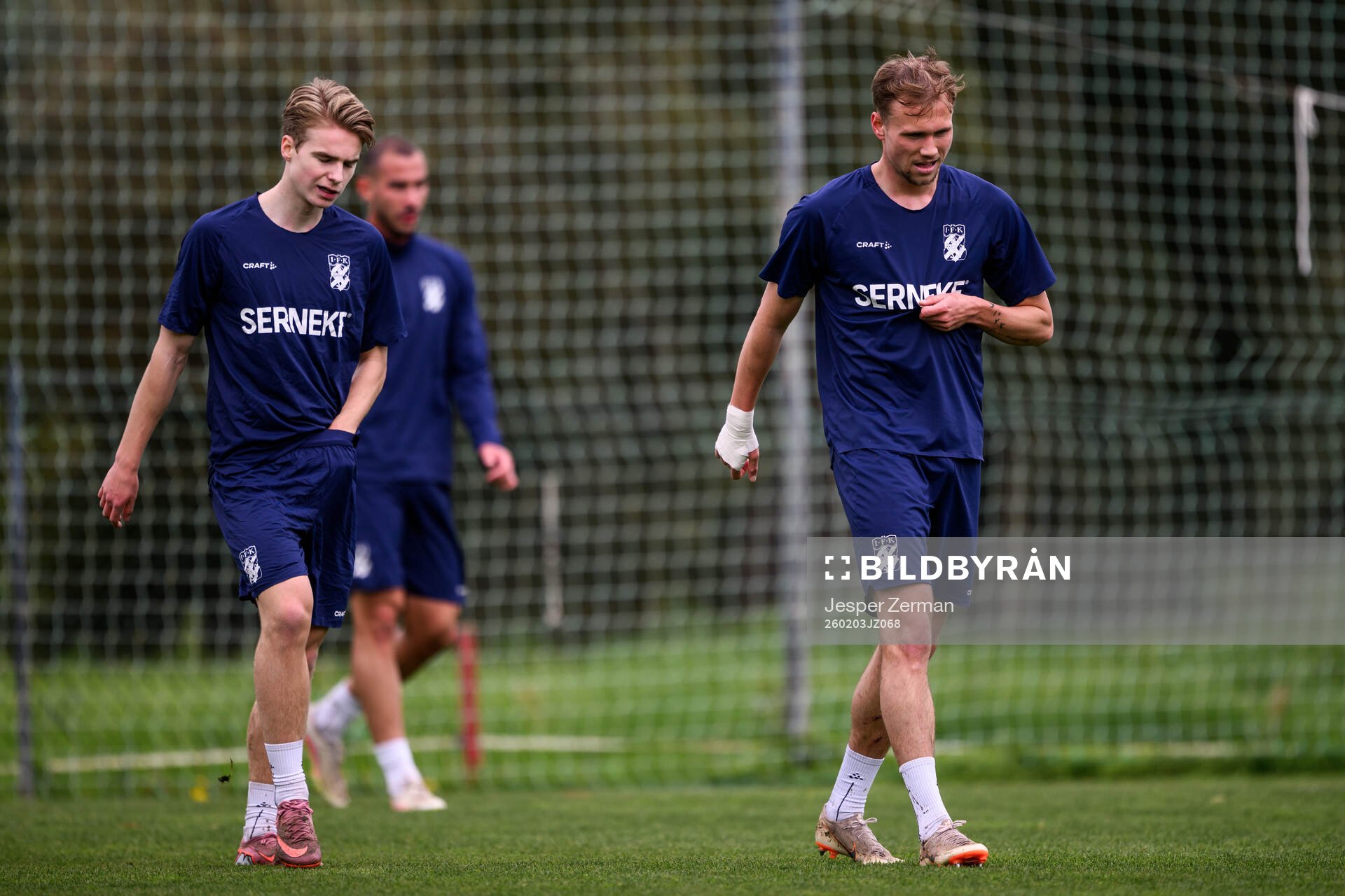 IFK Göteborgs Wilmer Henriksson och Vilmer Tyrén