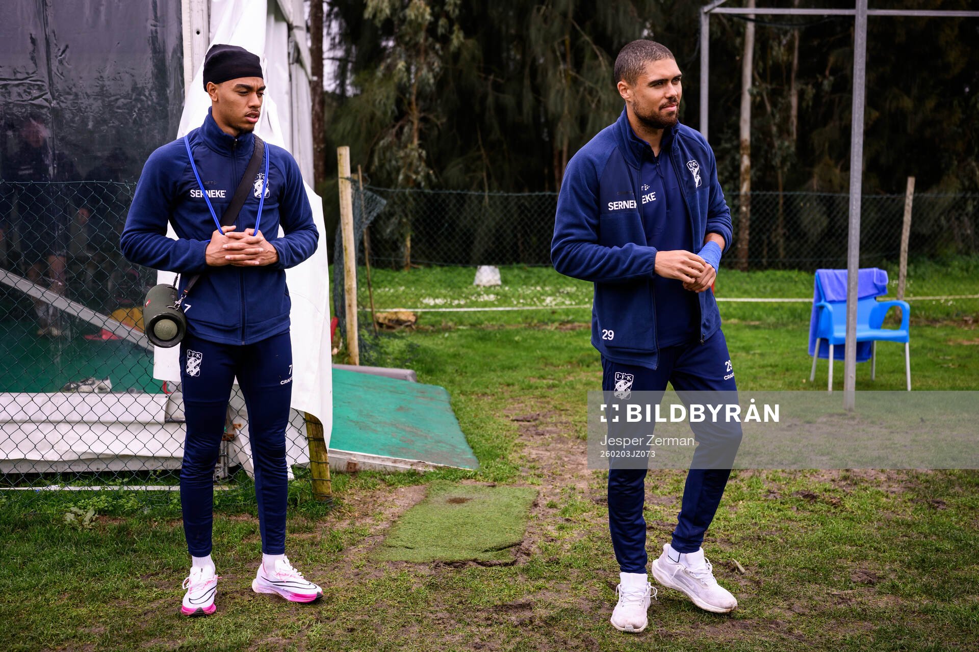 IFK Göteborgs Sebastian Clemmensen och Thomas Santos