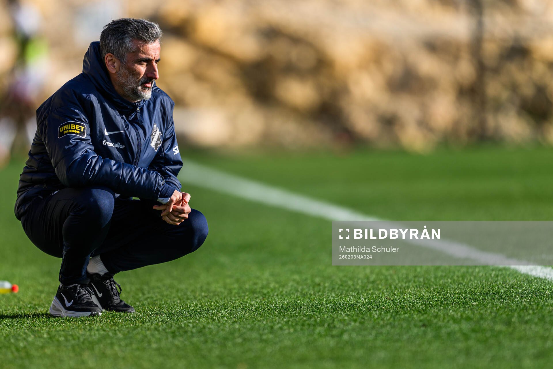 Coach José Riveiro of AIK