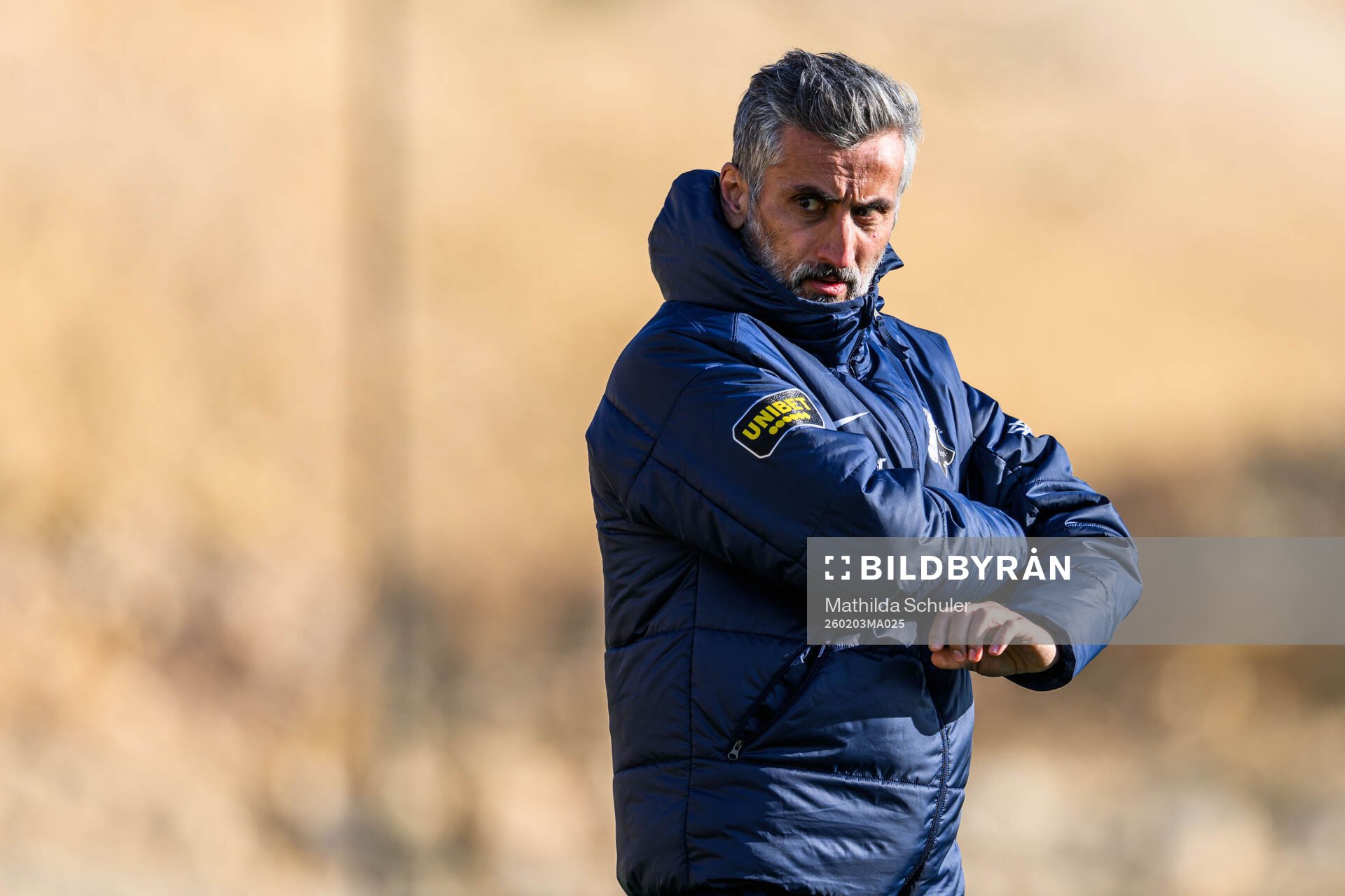 Coach José Riveiro of AIK