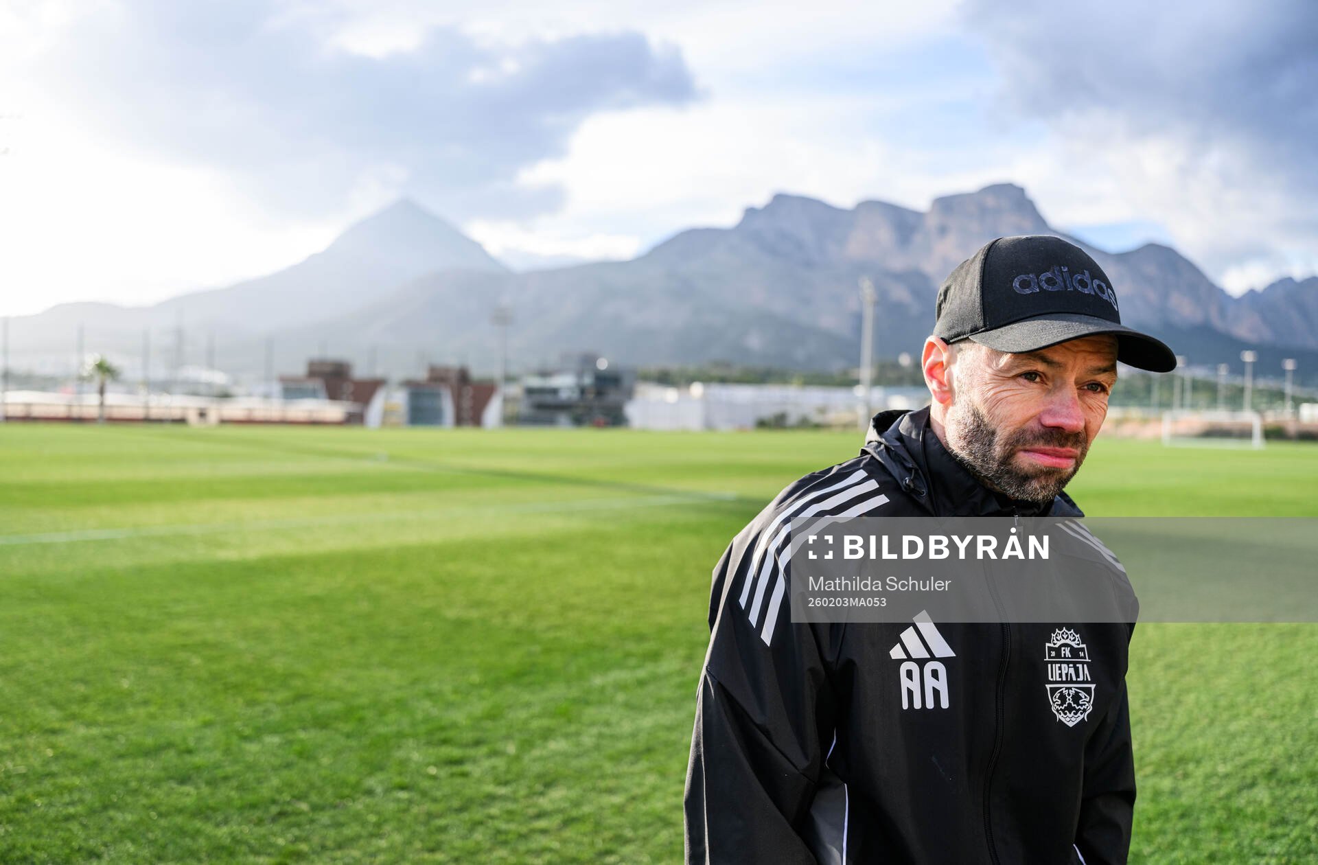 Coach Andreas Alm of Liepaja