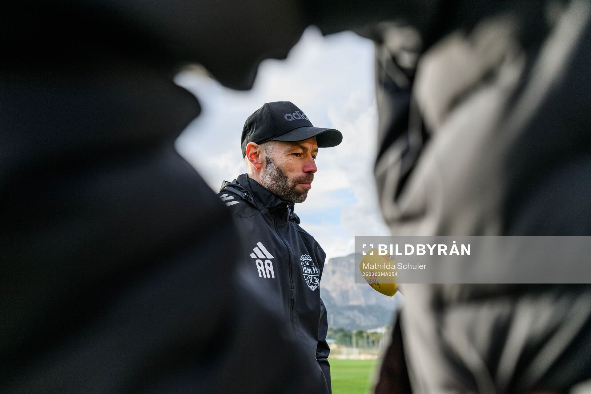 Coach Andreas Alm of Liepaja
