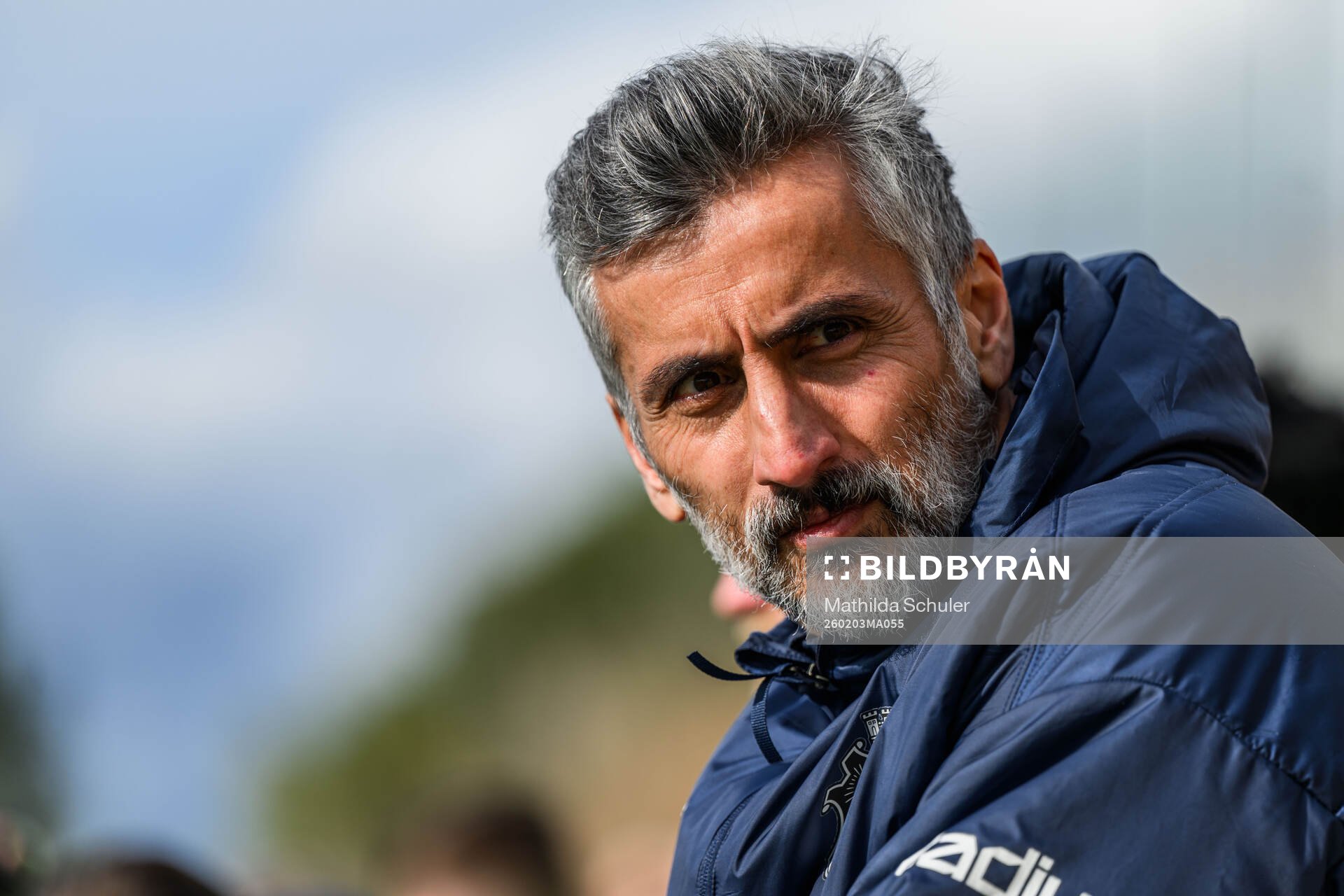 Coach José Riveiro of AIK