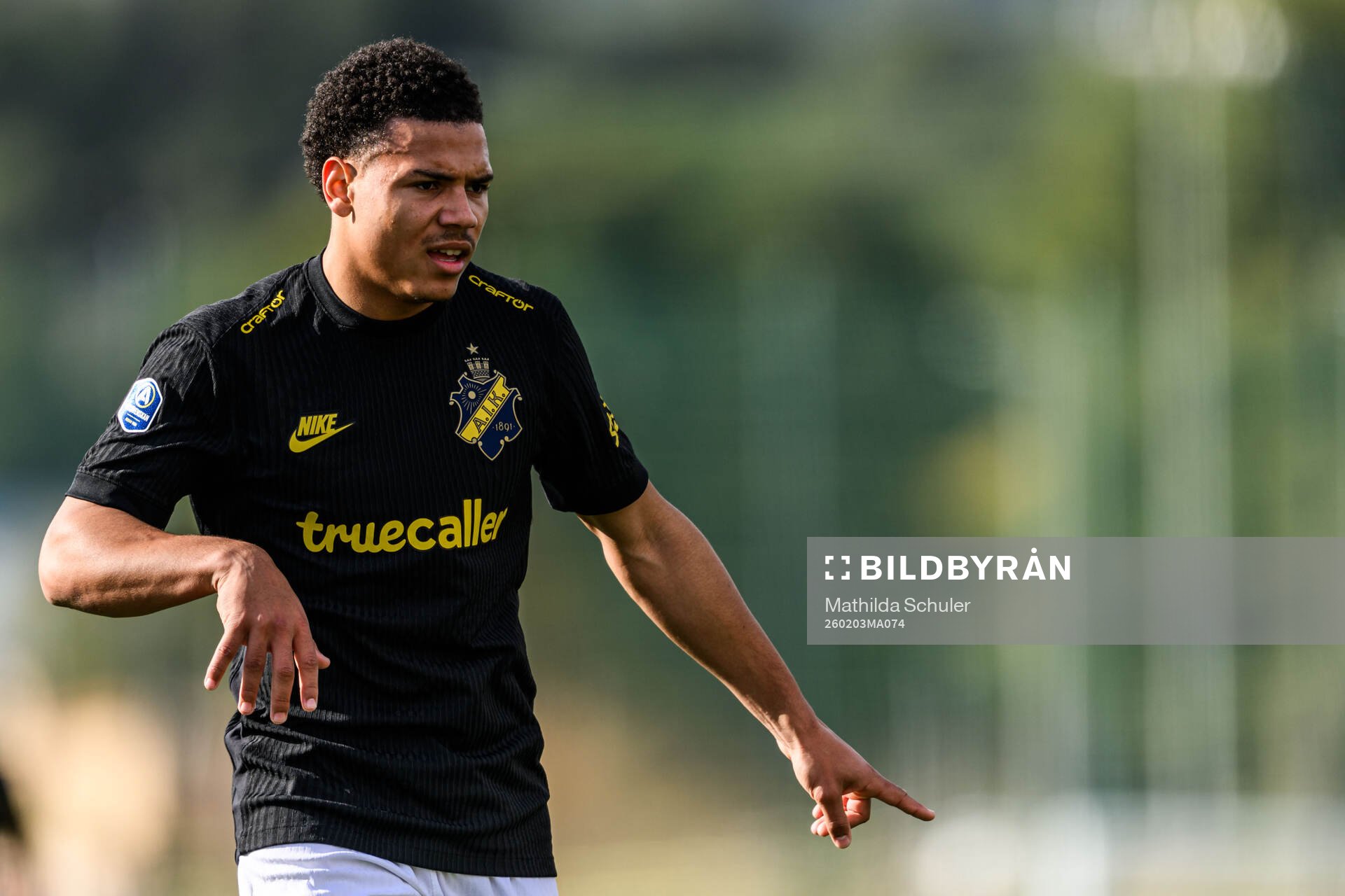 Kevin Filling of AIK