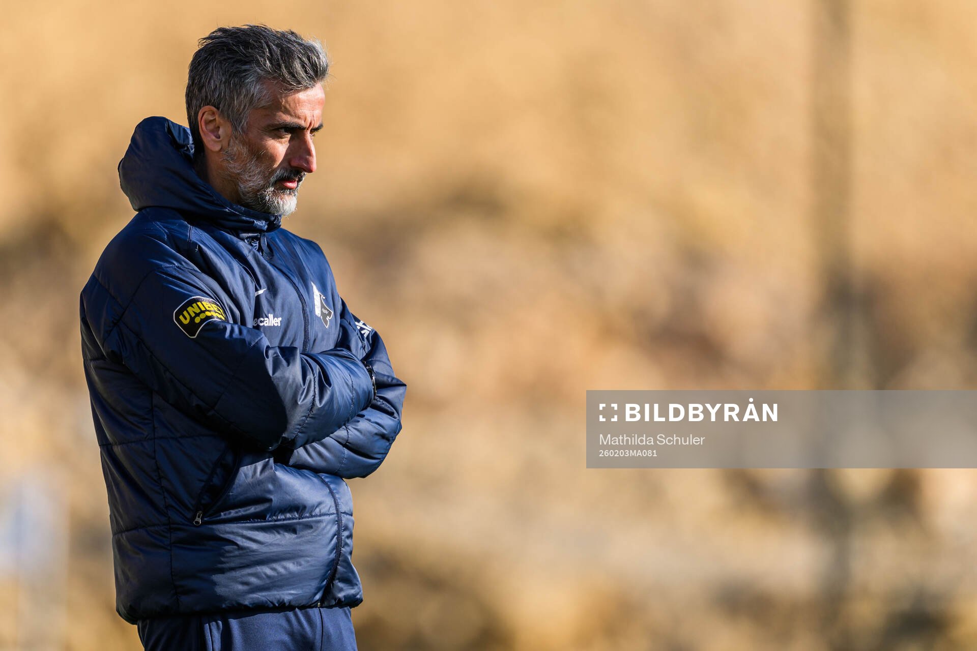 Coach José Riveiro of AIK