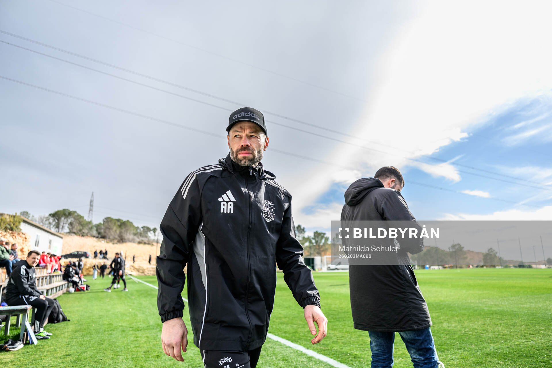 Coach Andreas Alm of Liepaja