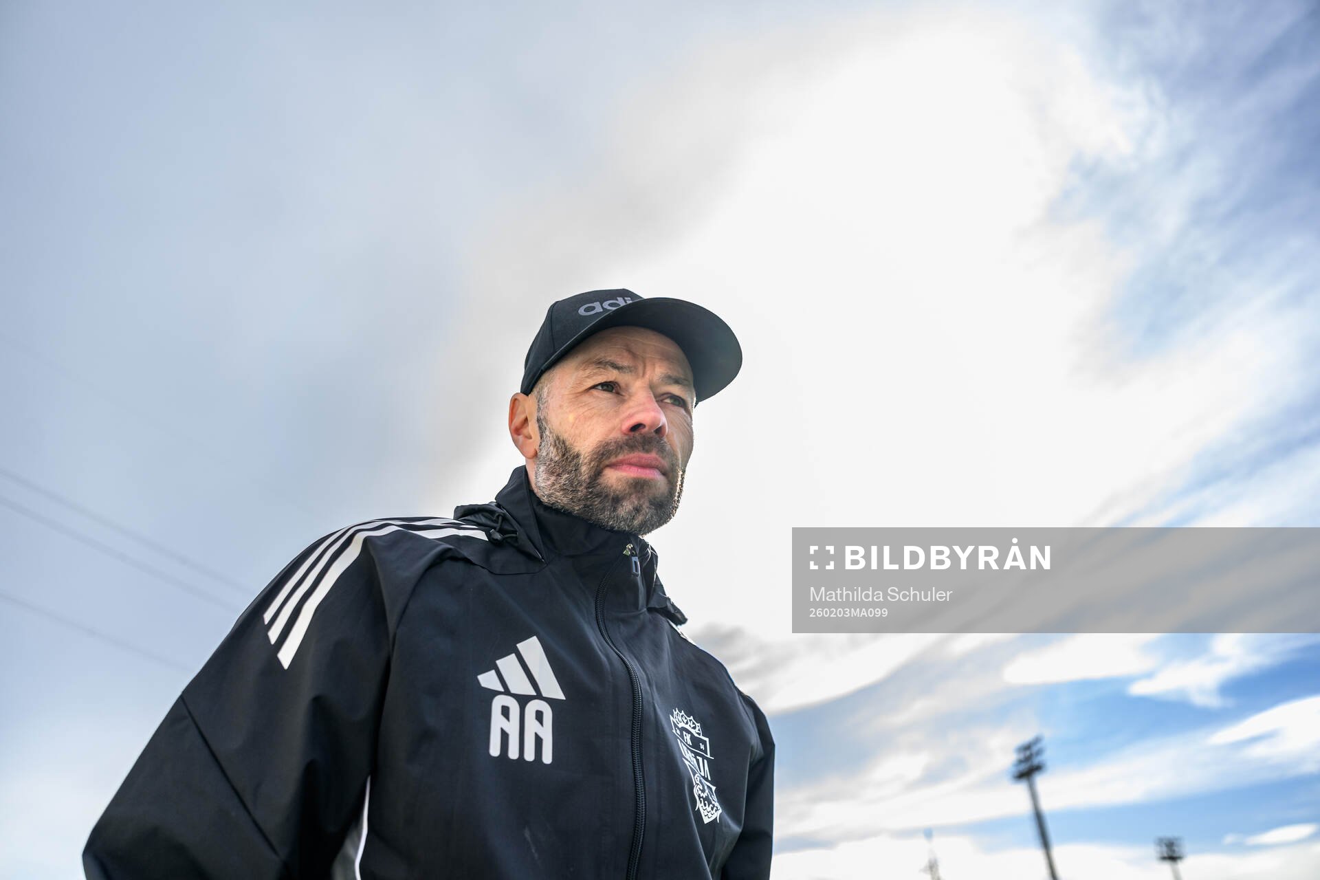 Coach Andreas Alm of Liepaja