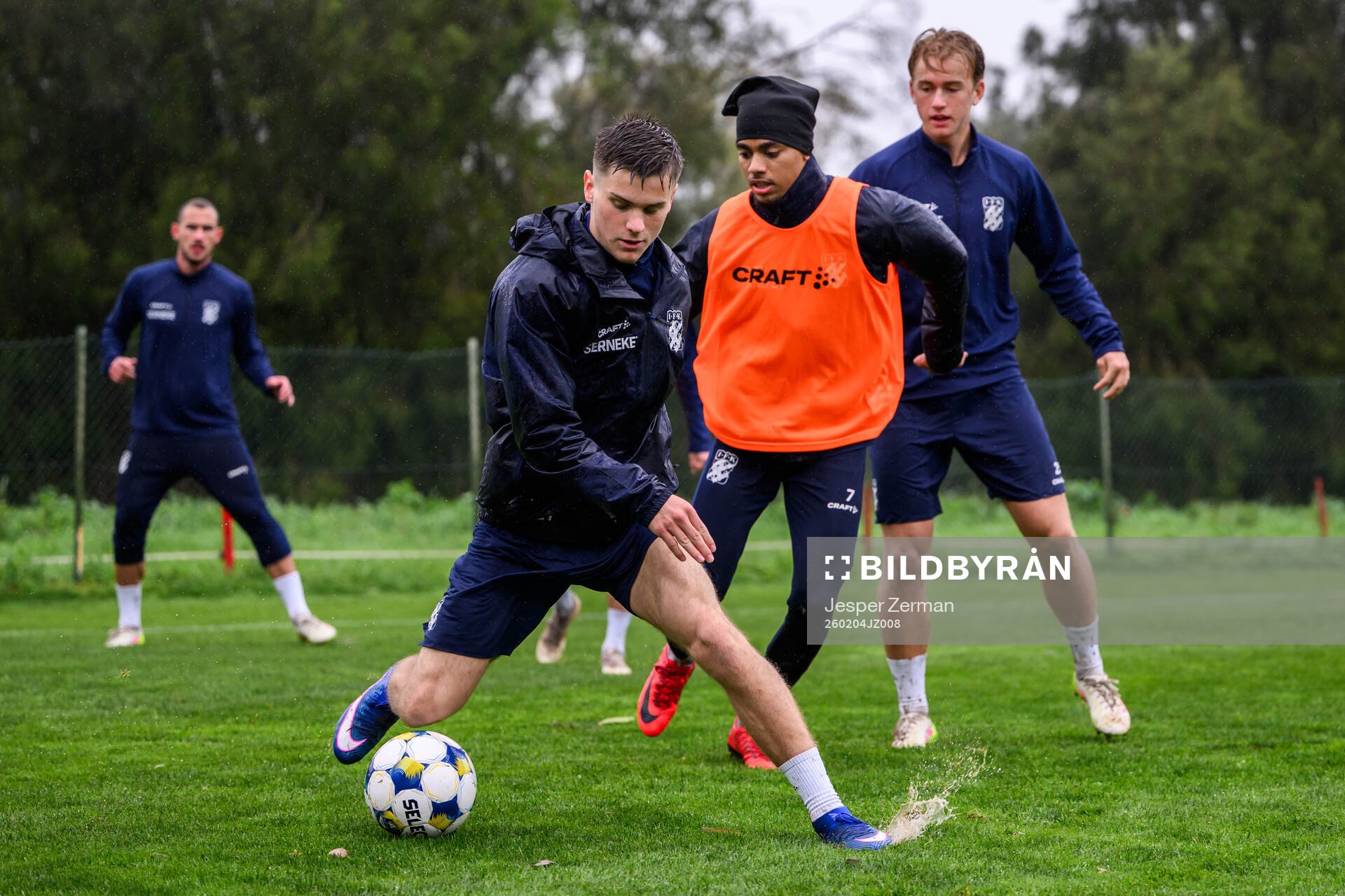 IFK Göteborgs Leo Radakovic och Sebastian Clemmensen