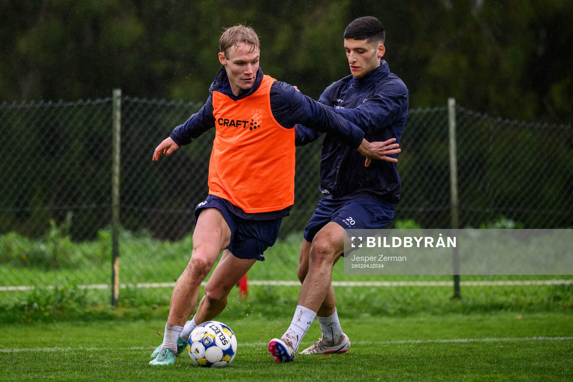 IFK Göteborgs Max Fenger och Gabriel Ersoy