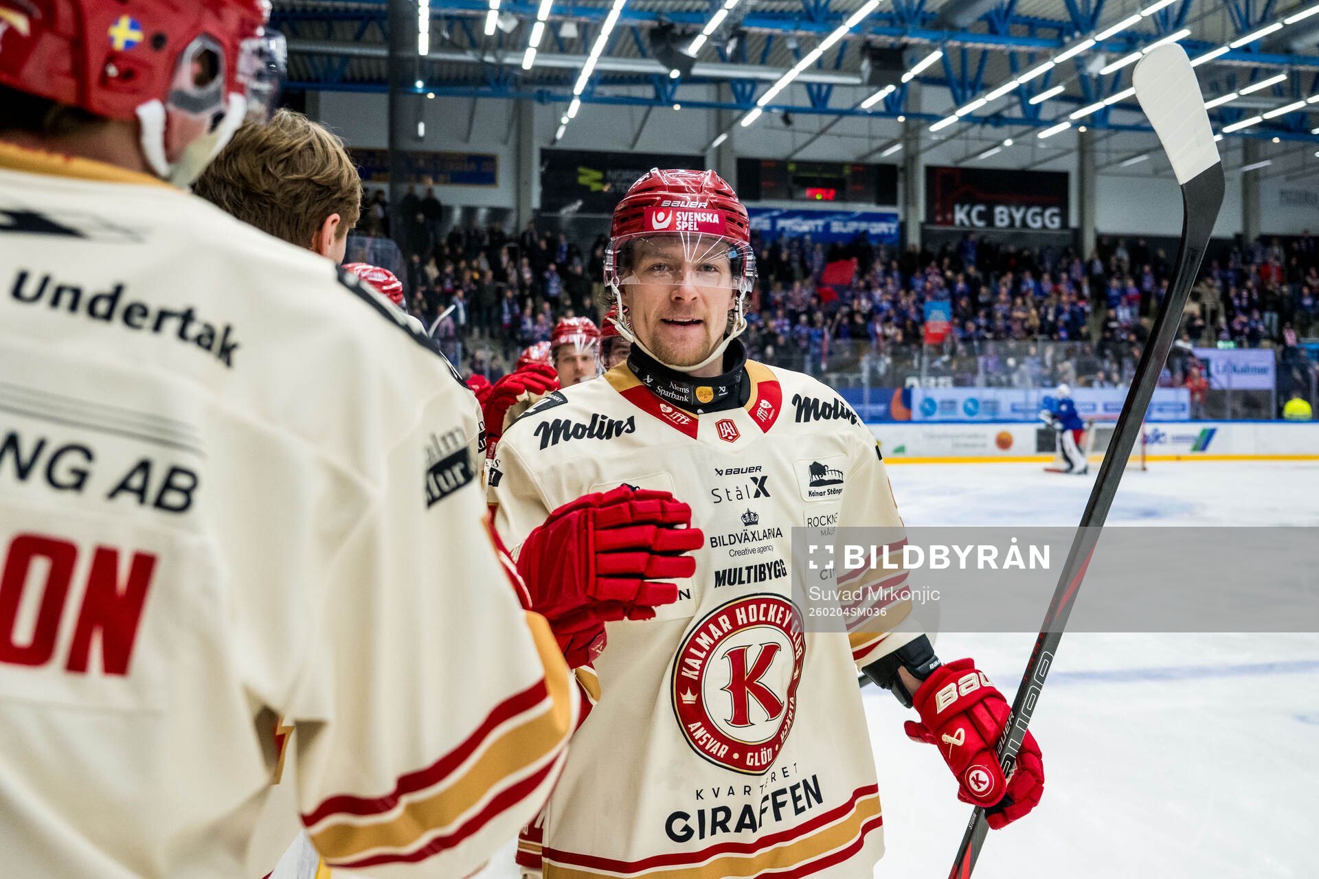 Kalmars Albin Storm jublar