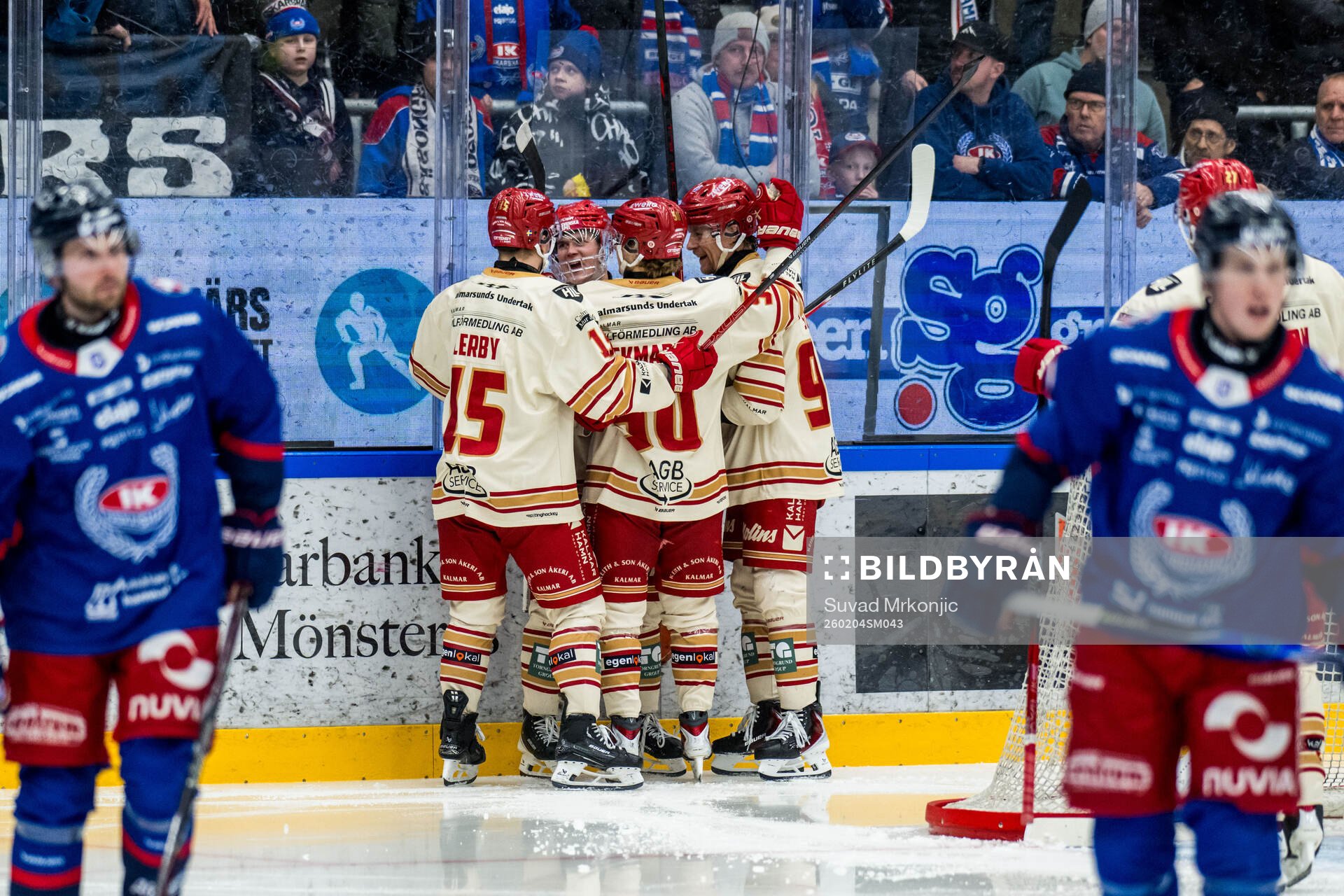 Kalmars Valdemar Johansson jublar