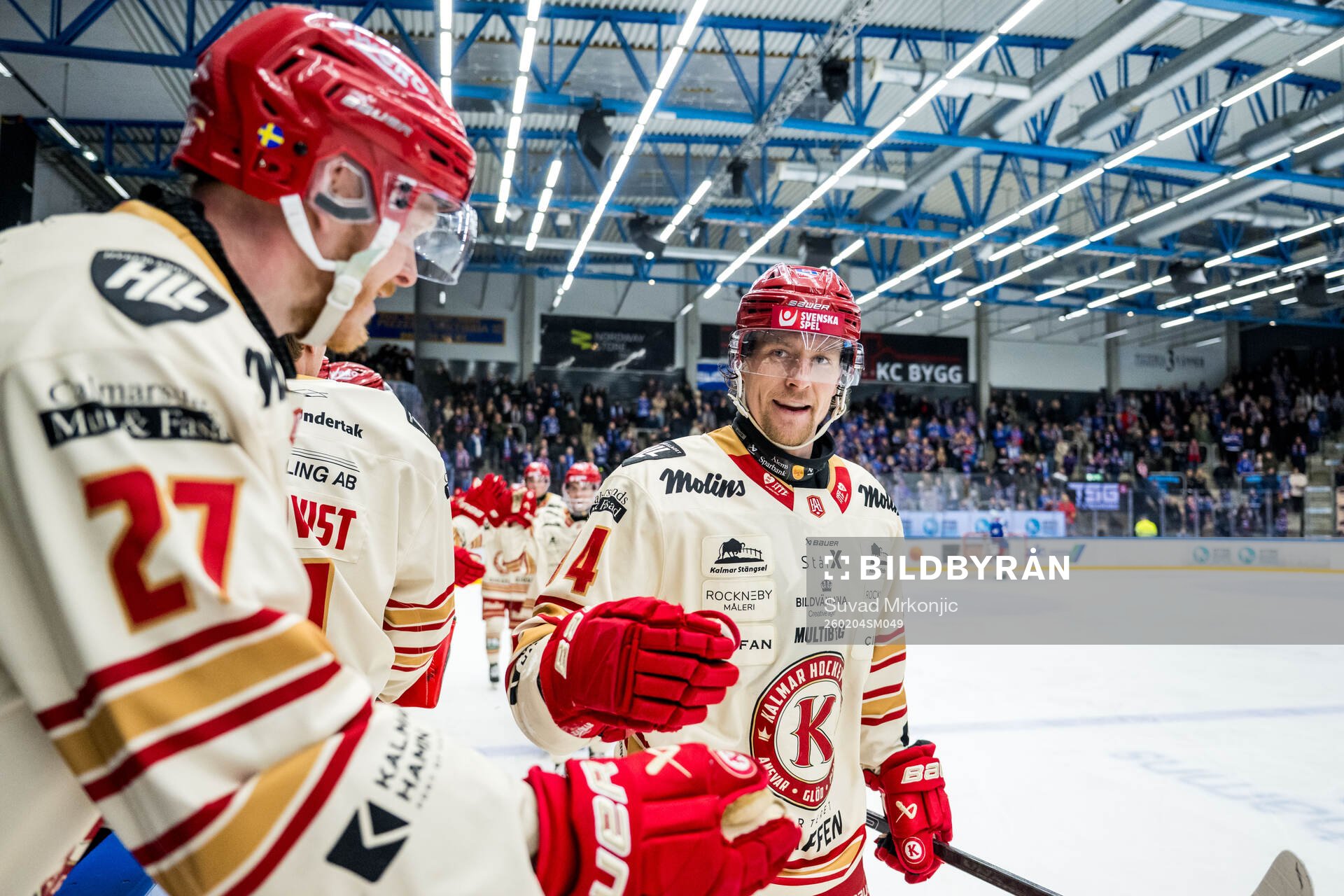 Kalmars Albin Storm jublar