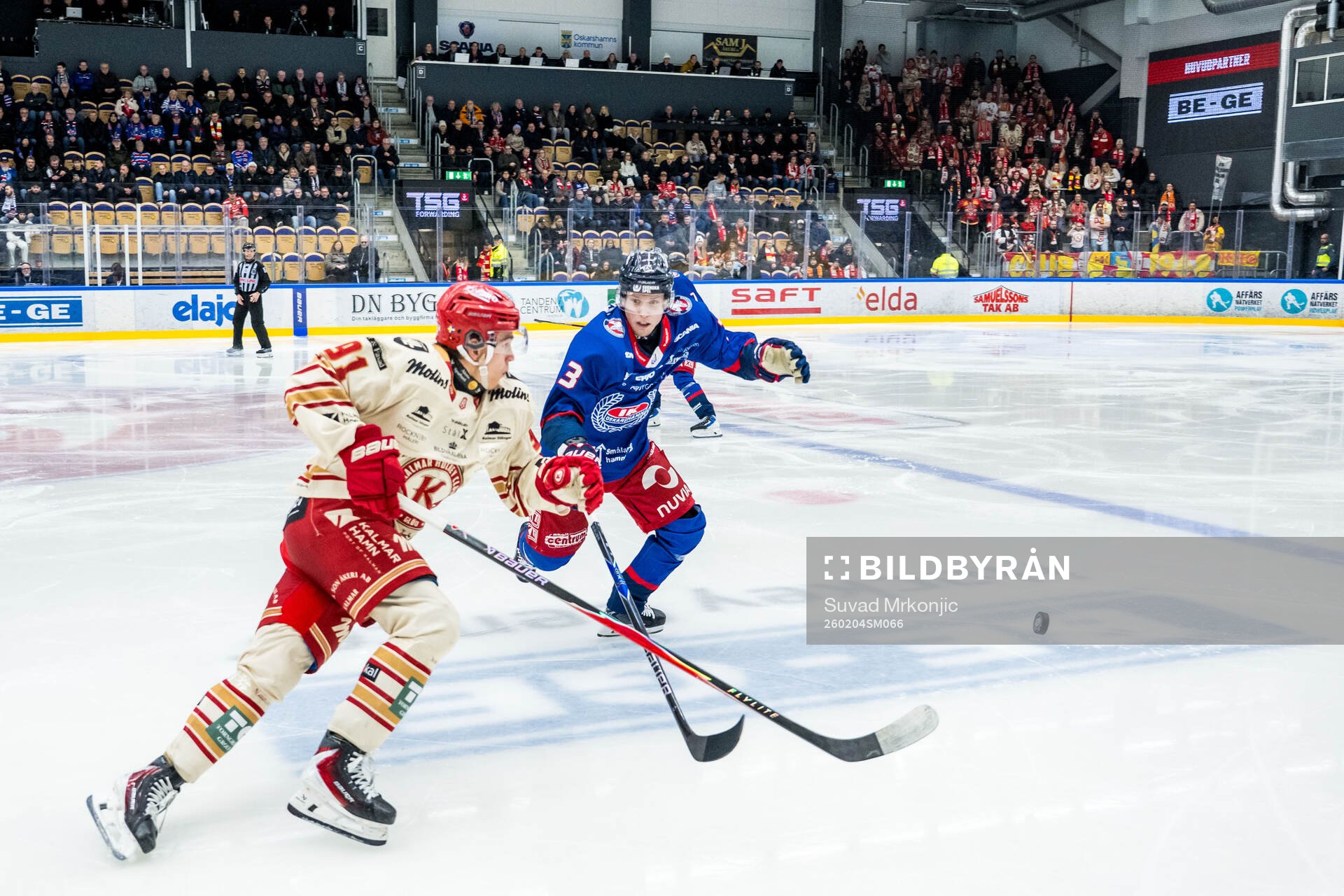 Kalmars Arvid Westlin och Oskarshamns Ludvig Östman