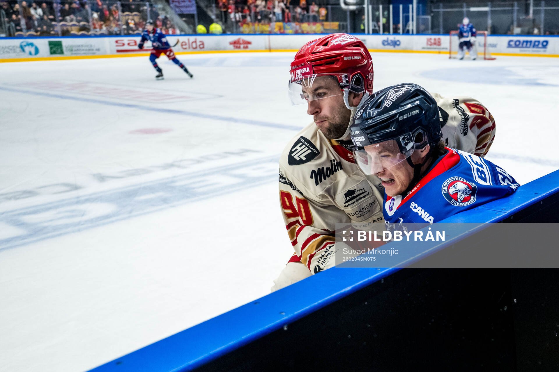 Kalmars Liam Hawel och Oskarshamns David Rosander