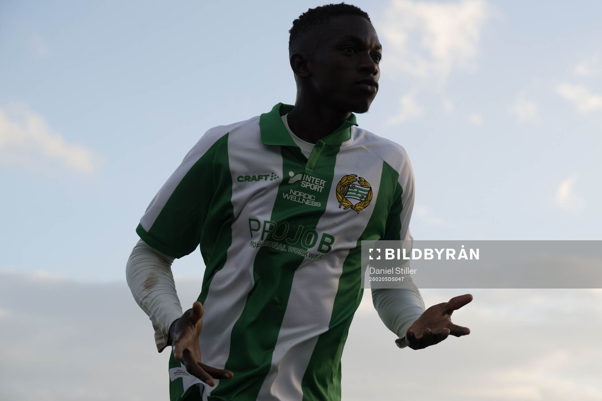 Hammarbys Suwaibo Kebbeh jublar