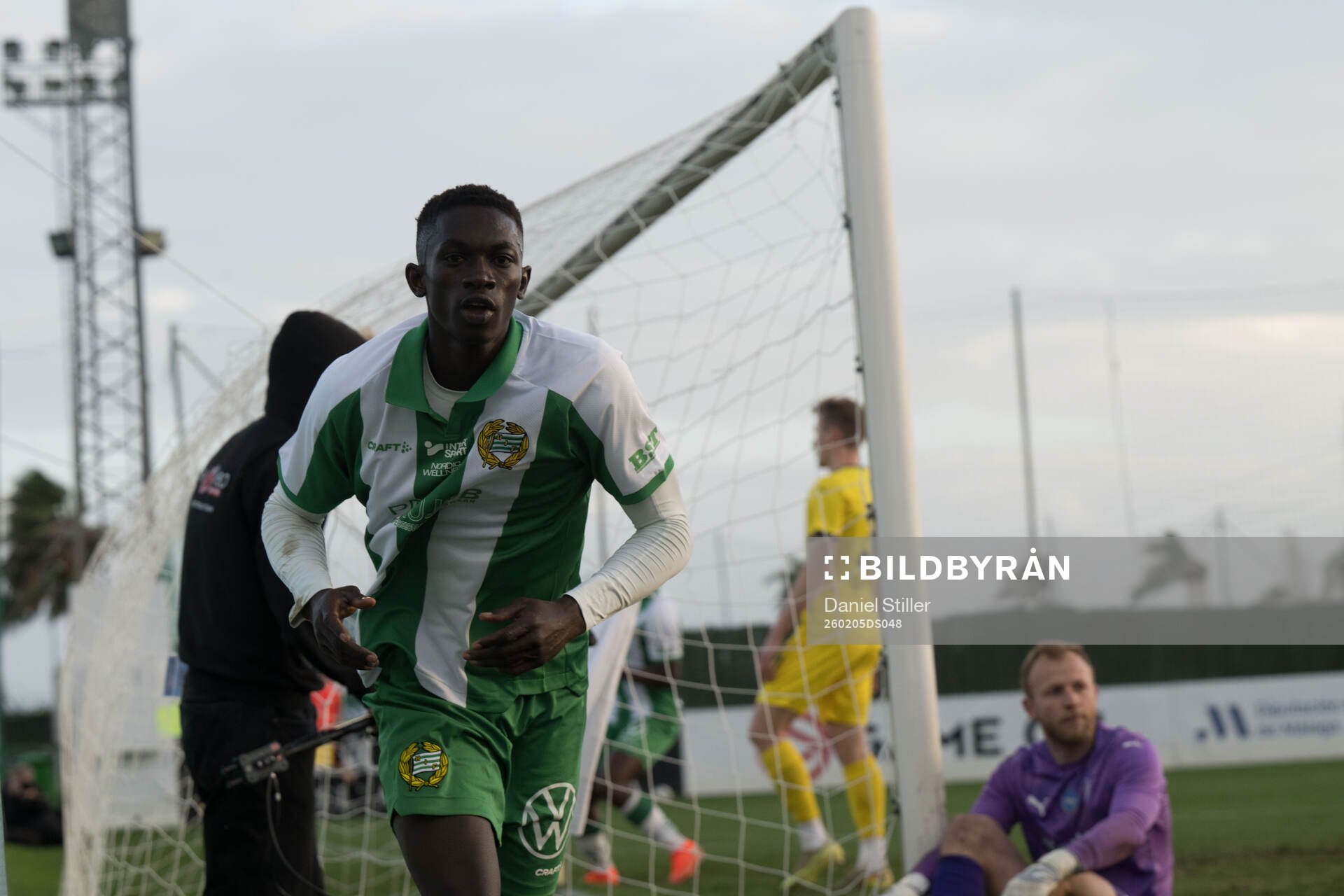 Hammarbys Suwaibo Kebbeh jublar