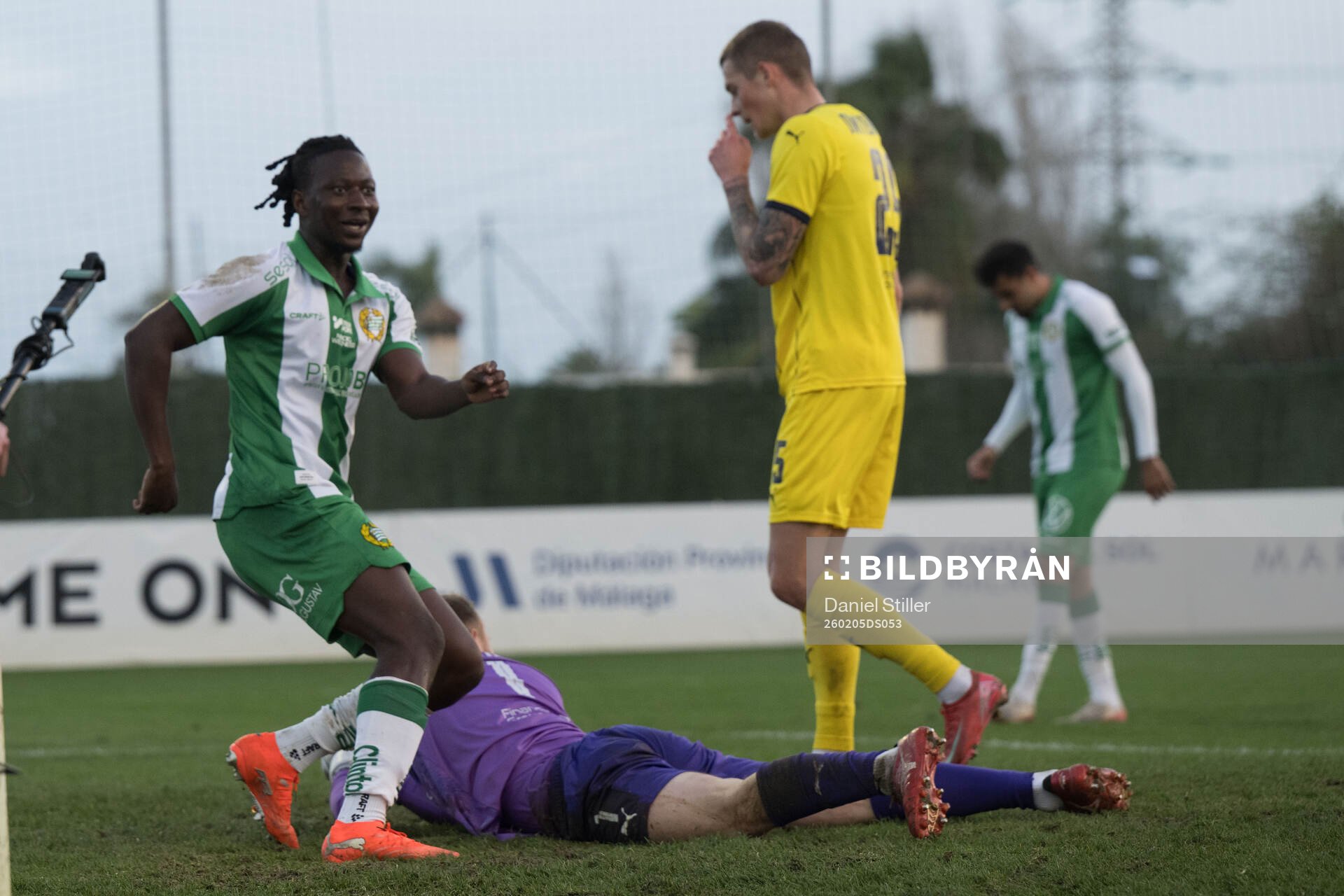 Hammarbys Moise Elohim Victoire Kabore jublar