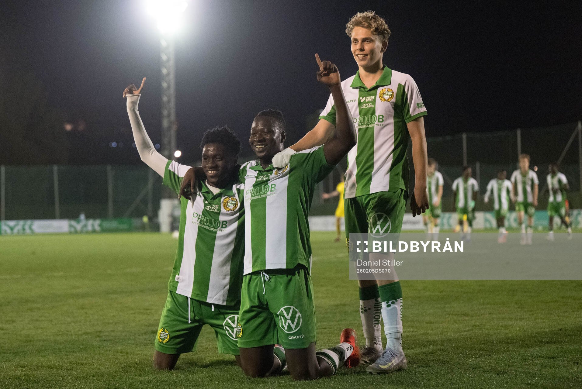 Hammarbys Cedric Gobehi, Moise Elohim Victoire Kabore och