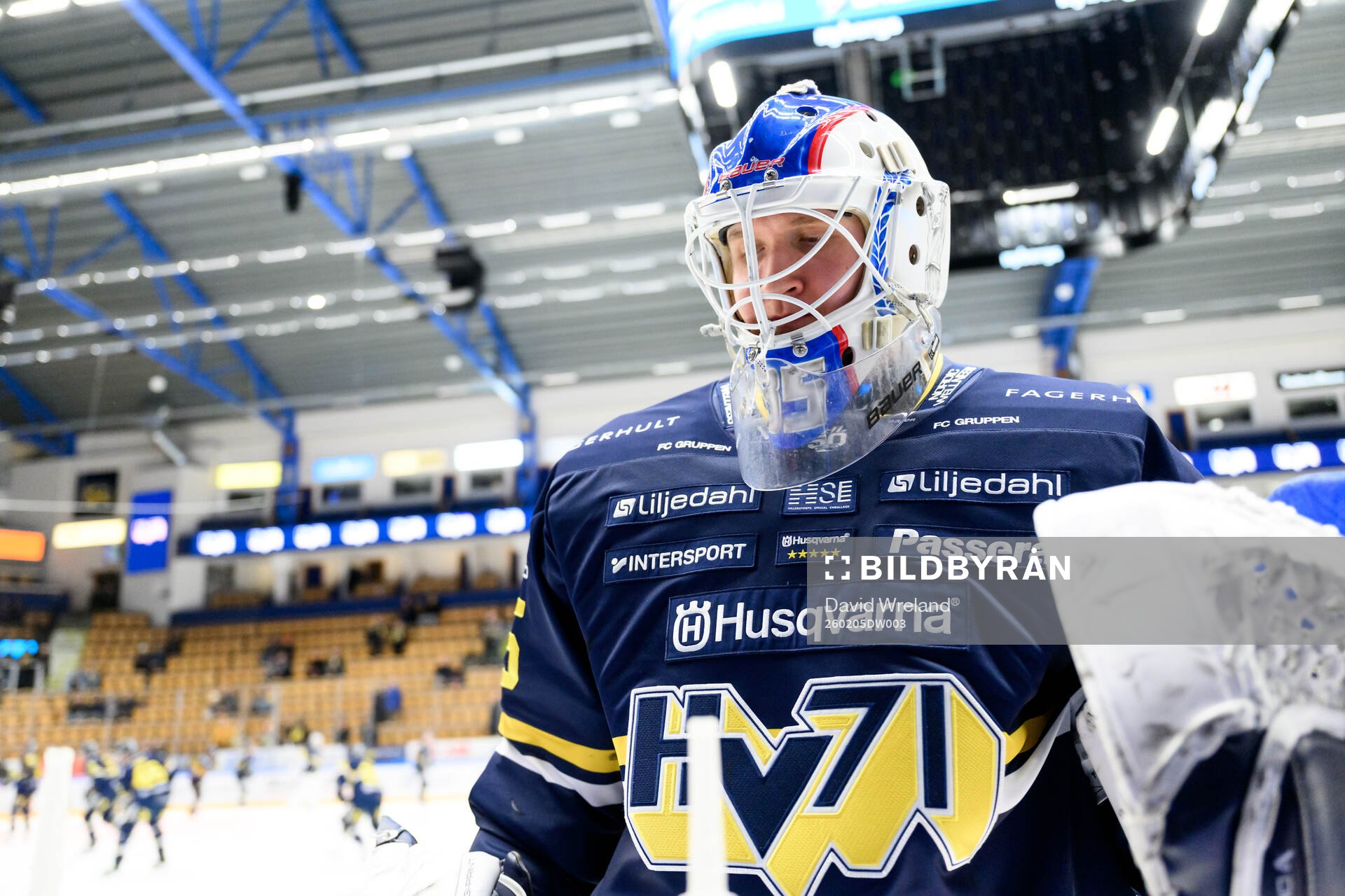 HV71s målvakt Olof Glifford