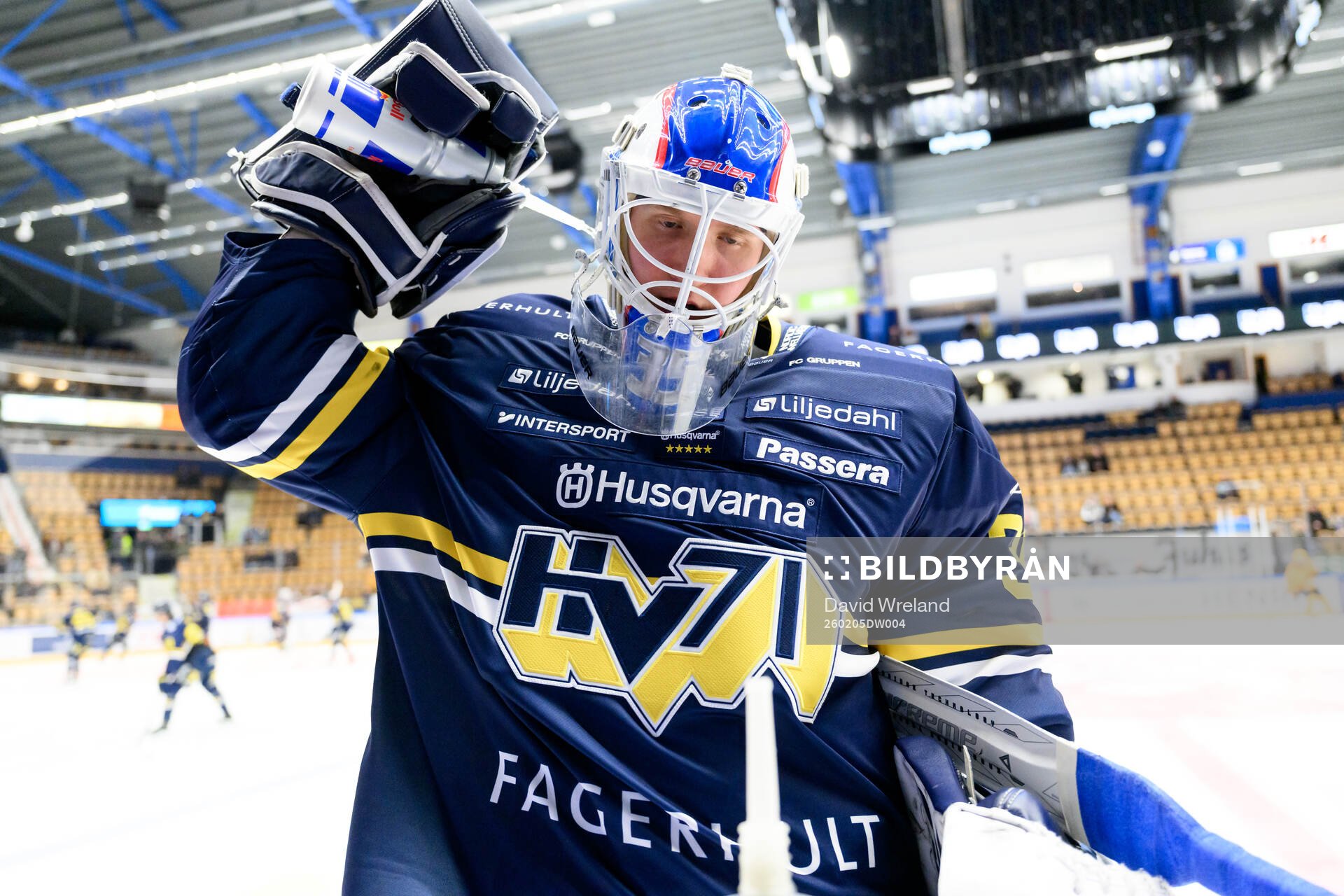 HV71s målvakt Olof Glifford