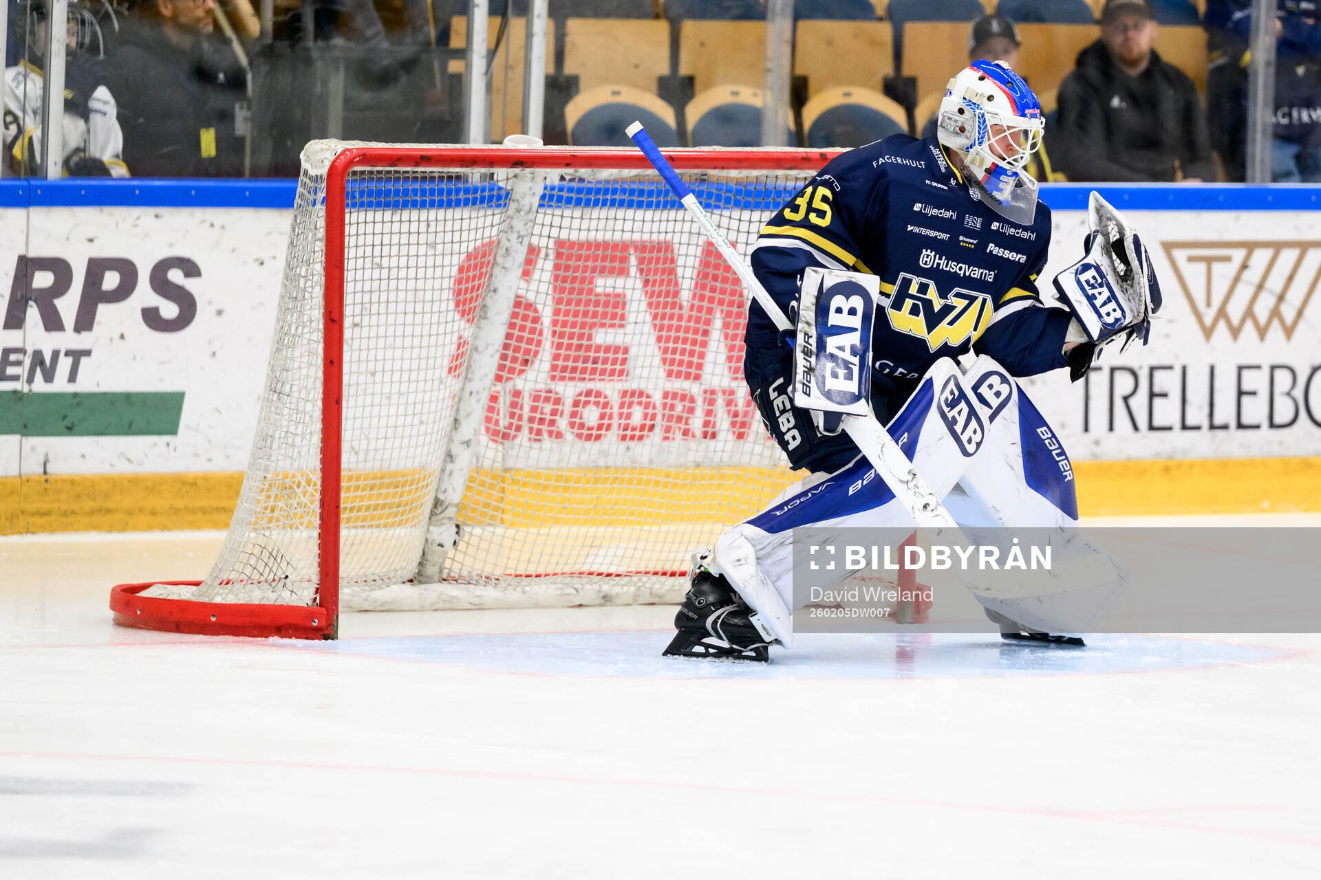 HV71s målvakt Olof Glifford