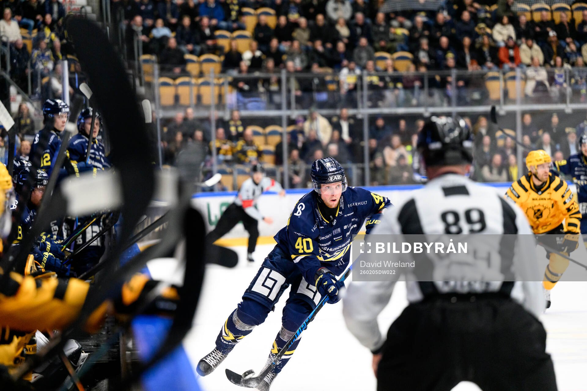 HV71s Oskar Stål-Lyrenäs