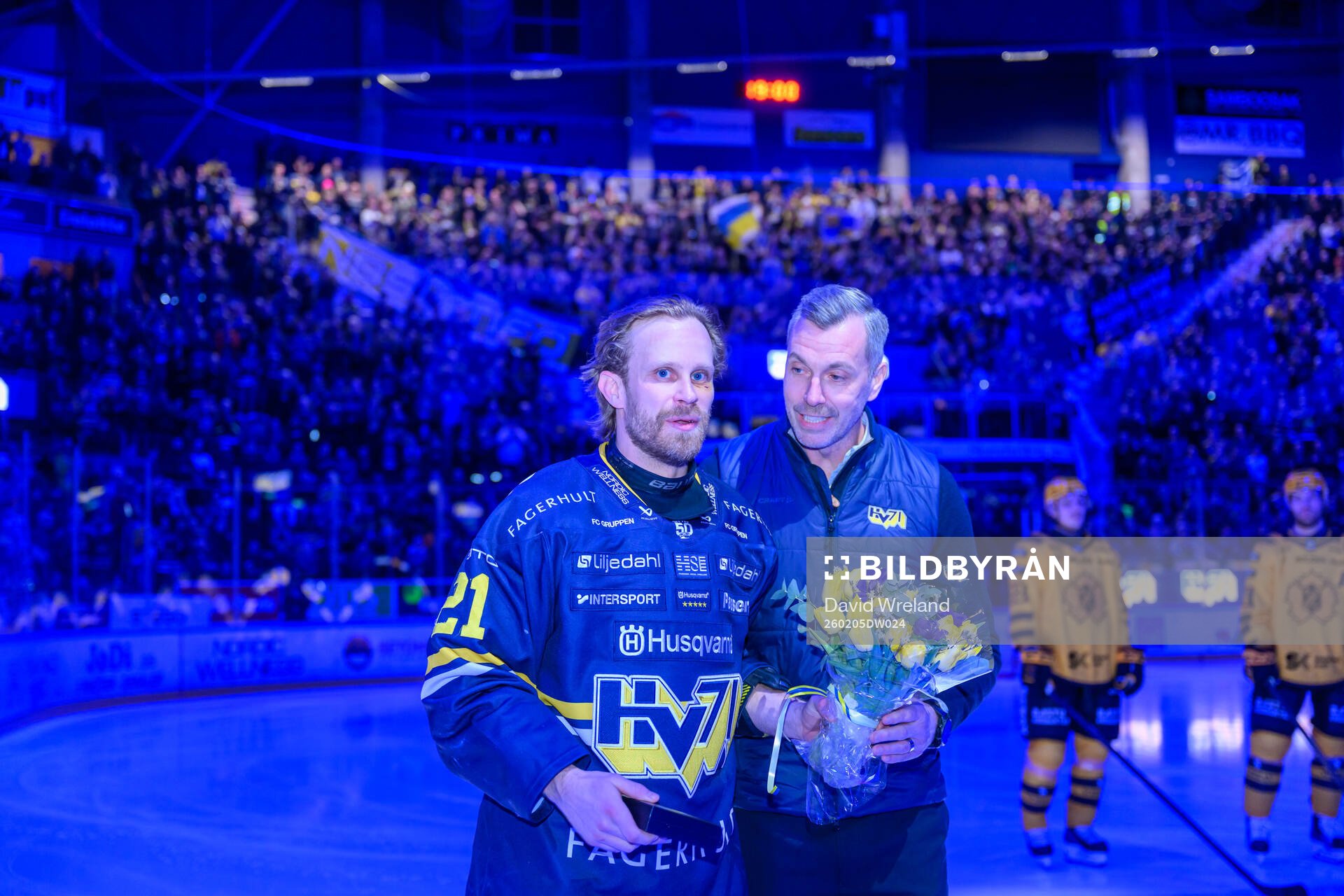 HV71s Mattias Tedenby uppmärksammas för 600 matcher